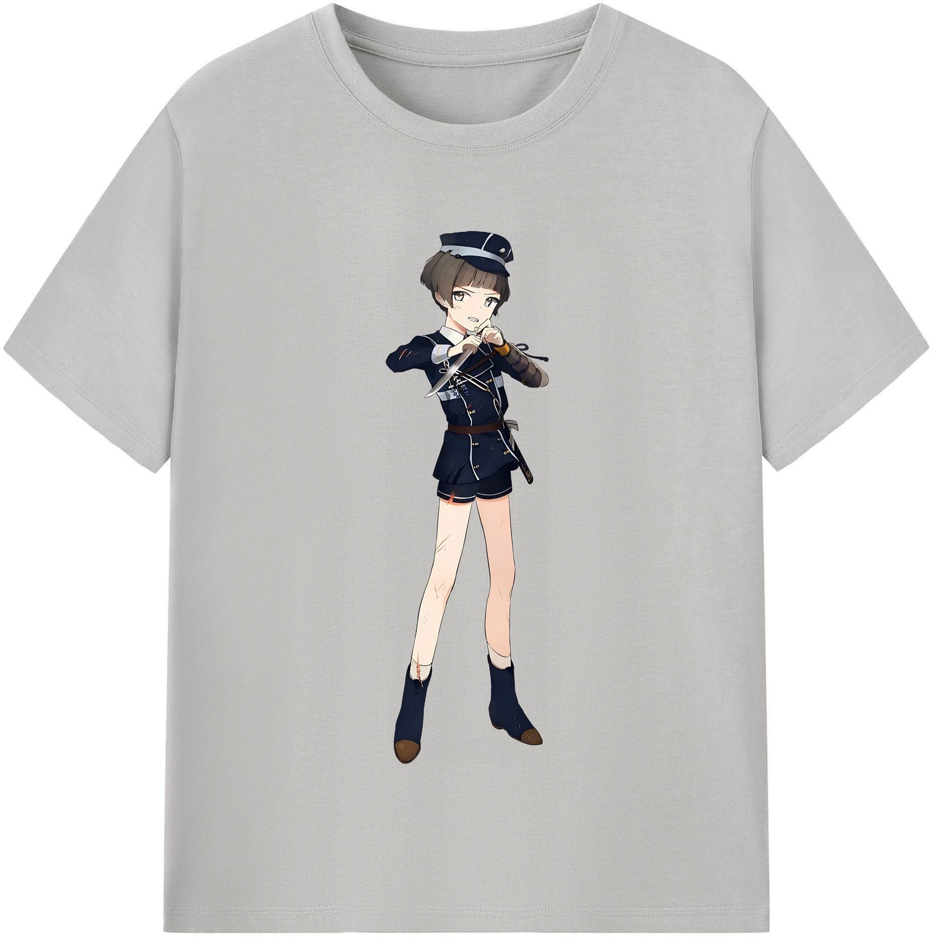 （画像用） 刀剣乱舞 Touken Ranbu レディースカジュアルプリントTシャツ（綿100％）