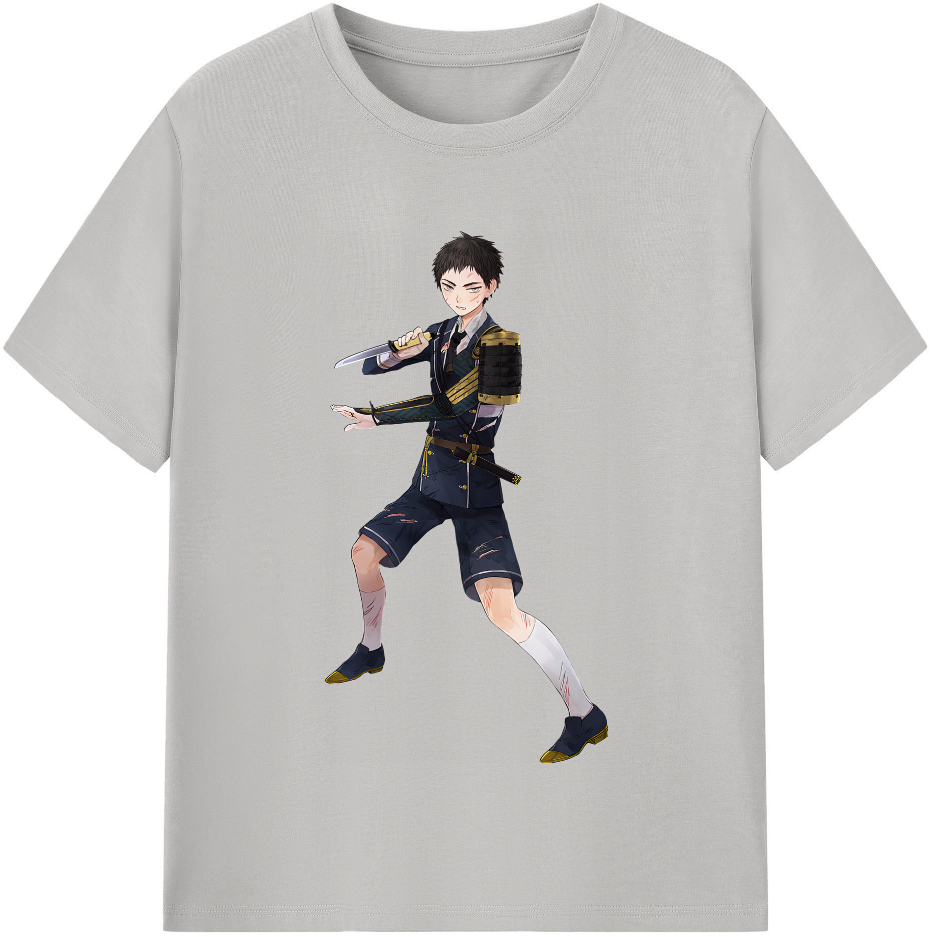 （画像用） 刀剣乱舞 Touken Ranbu レディースカジュアルプリントTシャツ（綿100％）