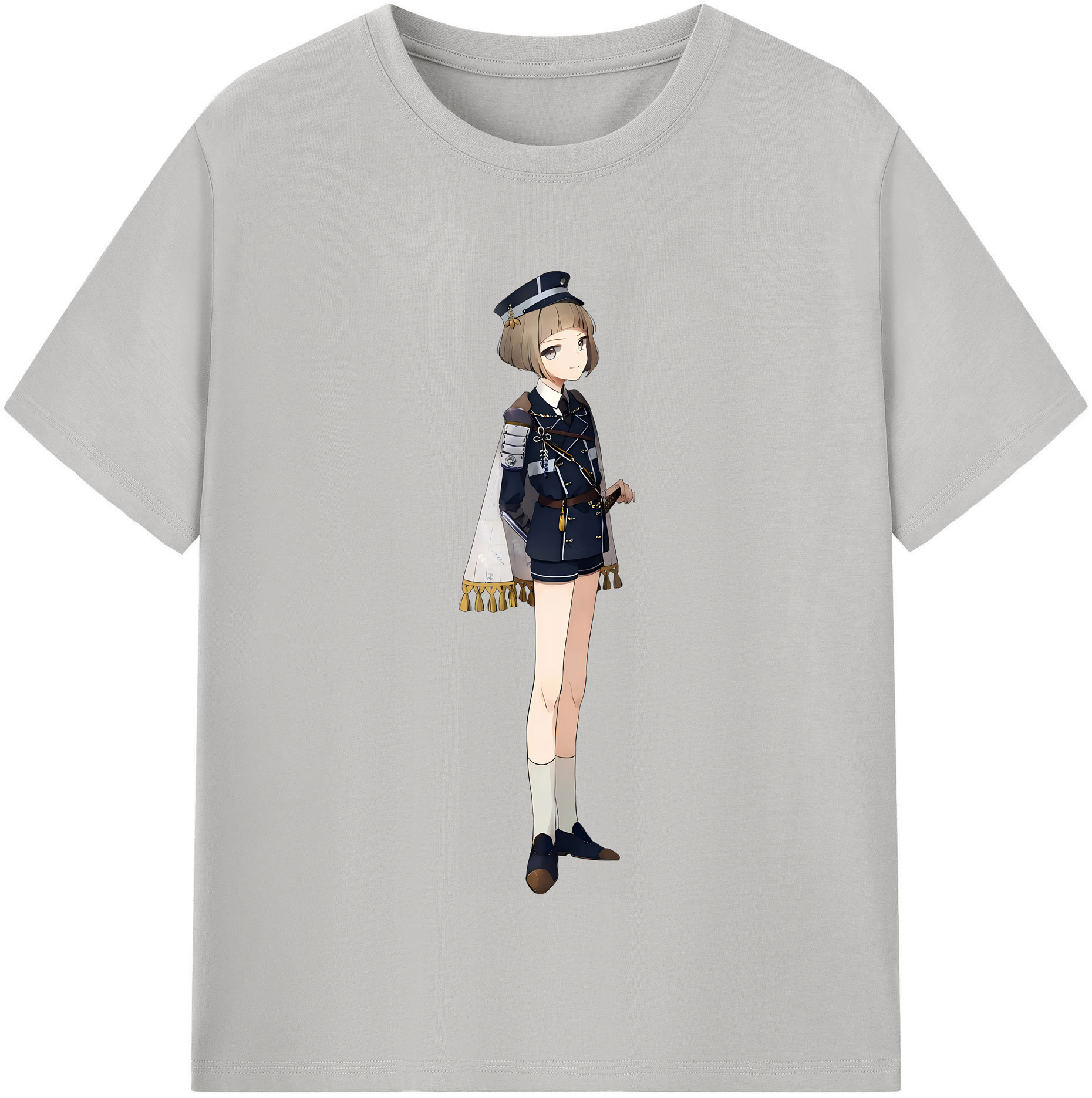 （画像用） 刀剣乱舞 Touken Ranbu レディースカジュアルプリントTシャツ（綿100％）