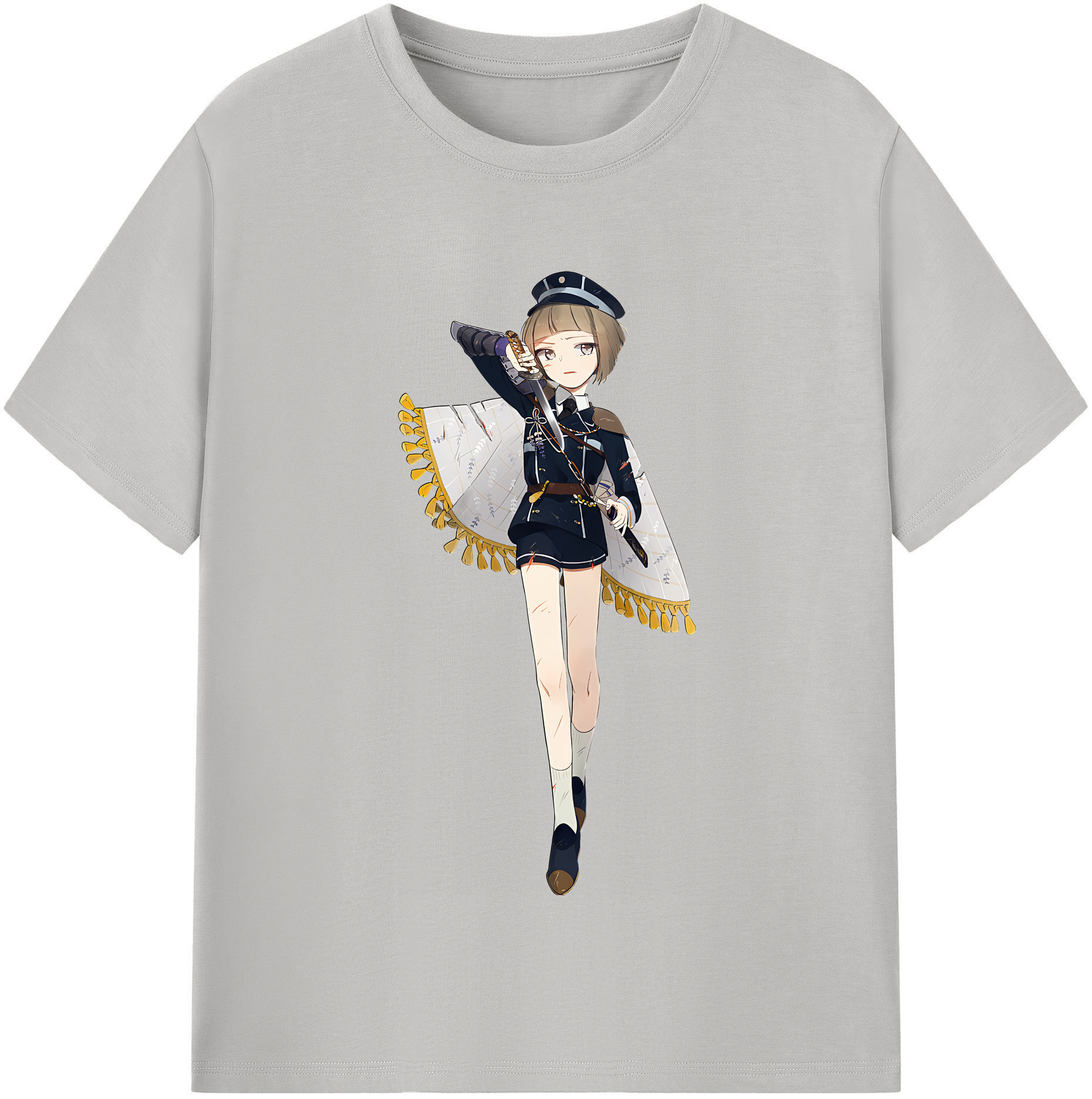 （画像用） 刀剣乱舞 Touken Ranbu レディースカジュアルプリントTシャツ（綿100％）