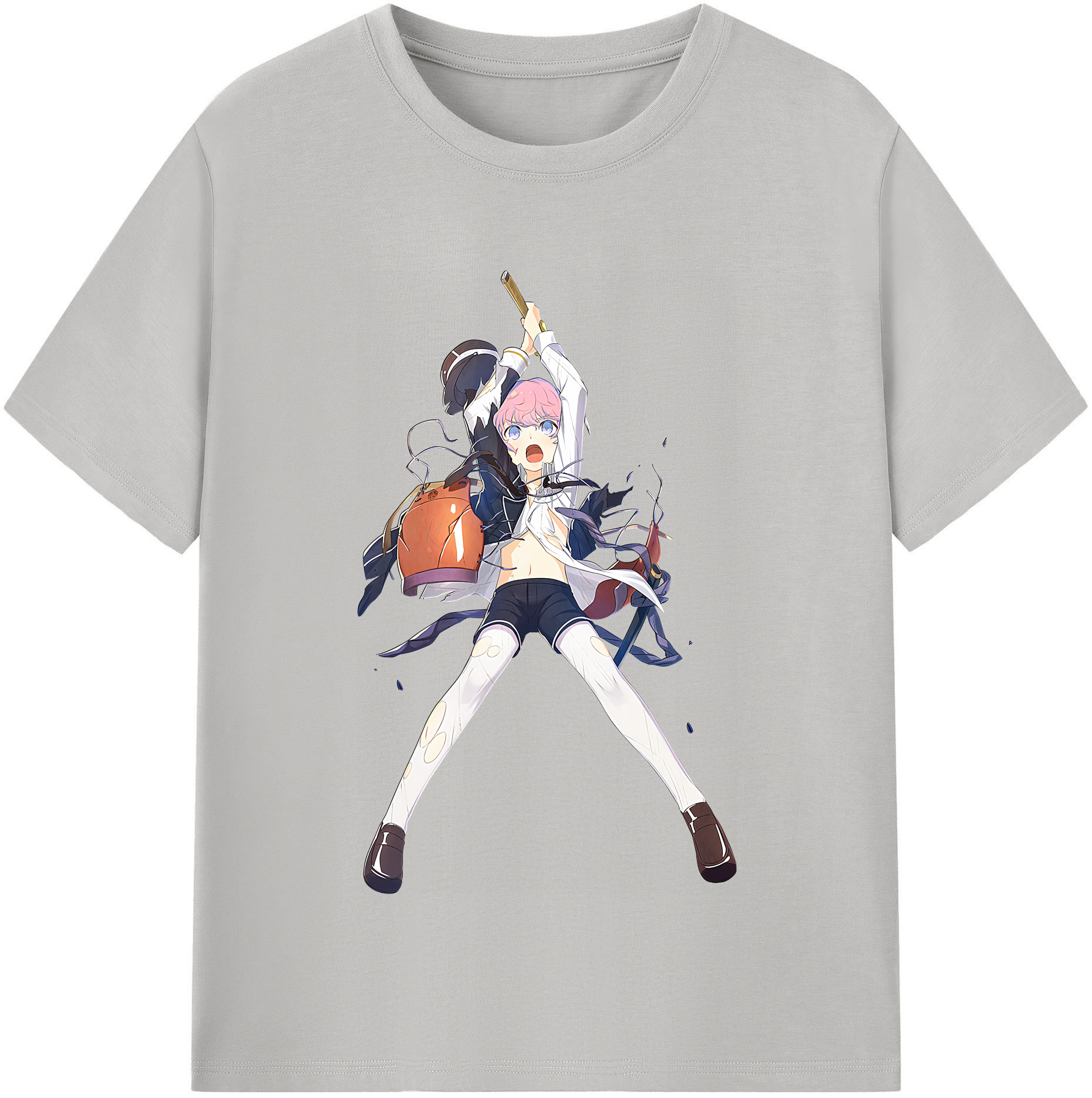 （画像用） 刀剣乱舞 Touken Ranbu レディースカジュアルプリントTシャツ（綿100％）