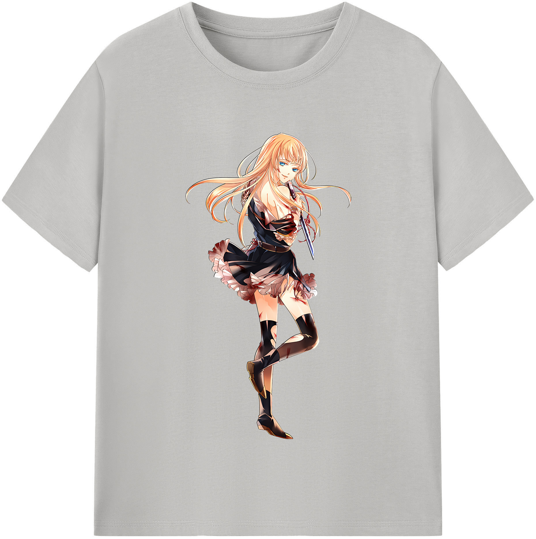 （画像用） 刀剣乱舞 Touken Ranbu レディースカジュアルプリントTシャツ（綿100％）