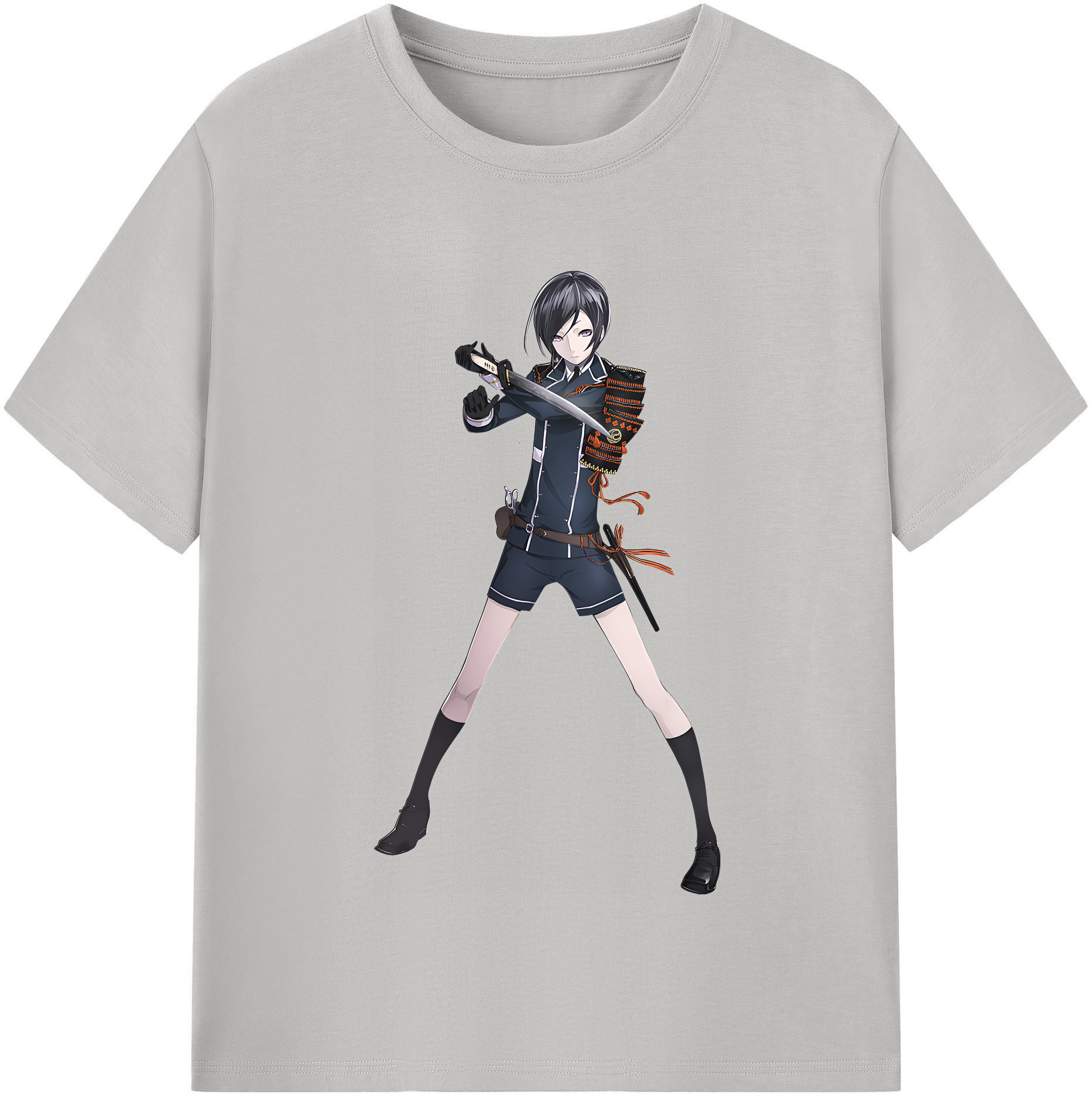 （画像用） 刀剣乱舞 Touken Ranbu レディースカジュアルプリントTシャツ（綿100％）