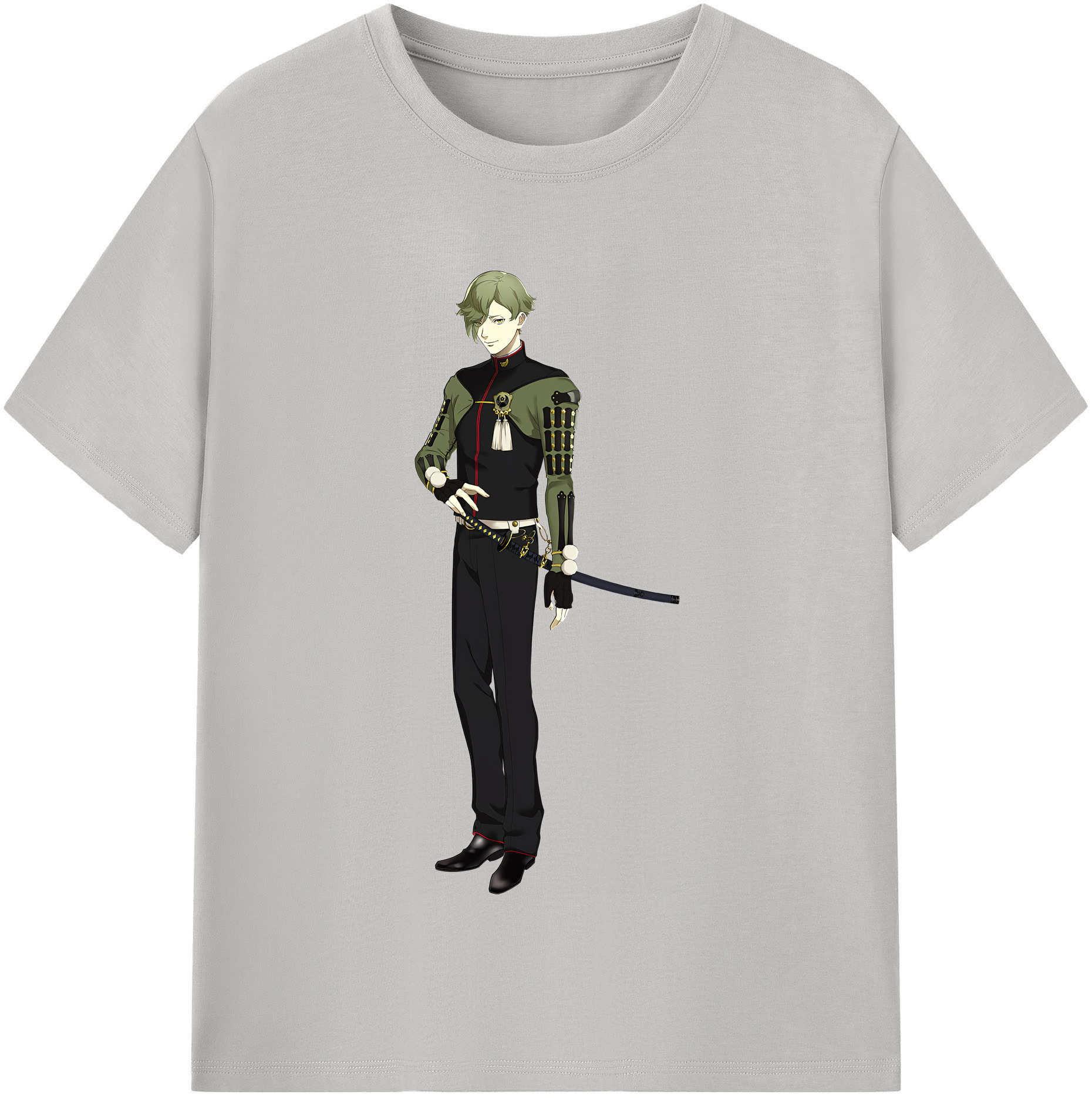 （画像用） 刀剣乱舞 Touken Ranbu レディースカジュアルプリントTシャツ（綿100％）