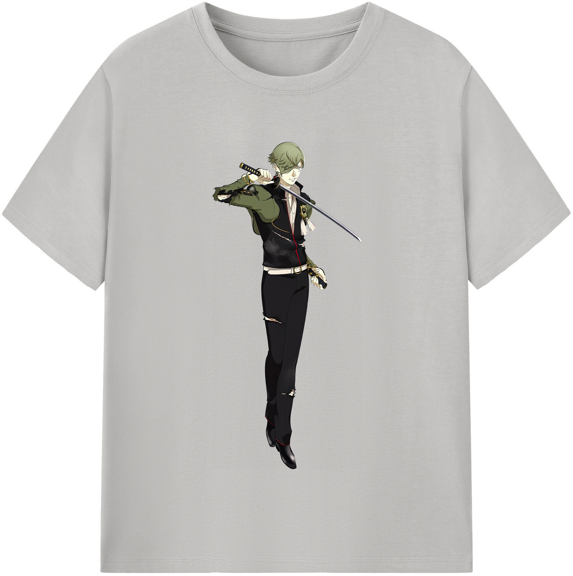 （画像用） 刀剣乱舞 Touken Ranbu レディースカジュアルプリントTシャツ（綿100％）