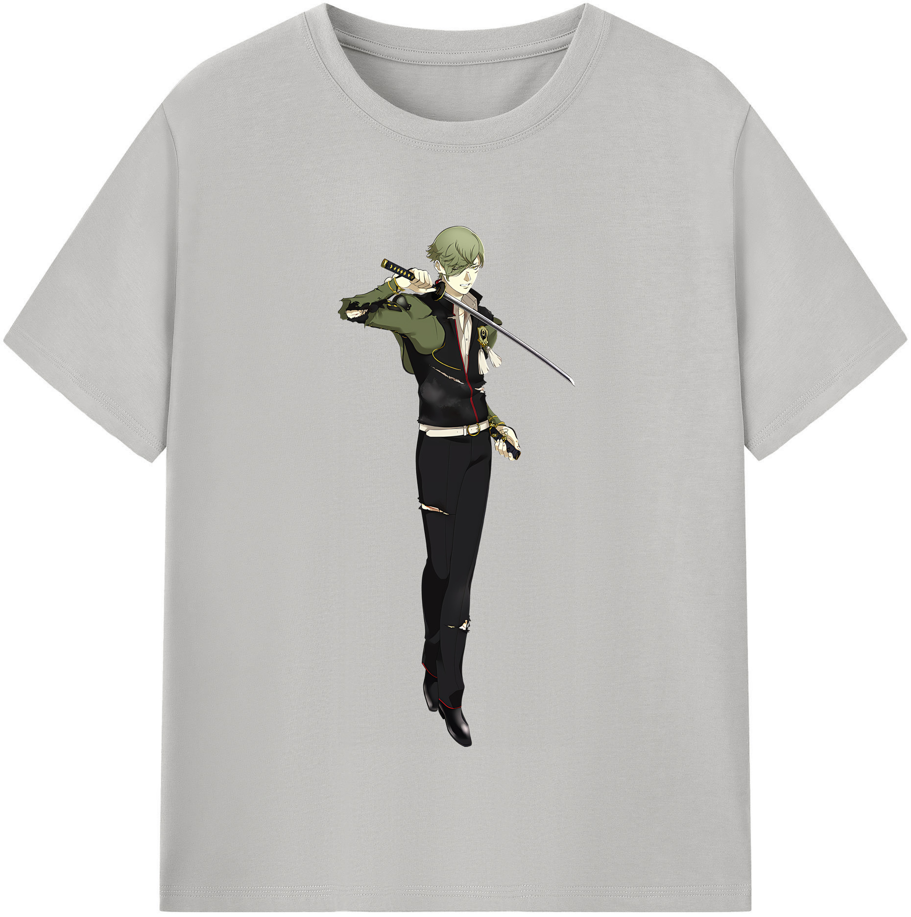 （画像用） 刀剣乱舞 Touken Ranbu レディースカジュアルプリントTシャツ（綿100％）