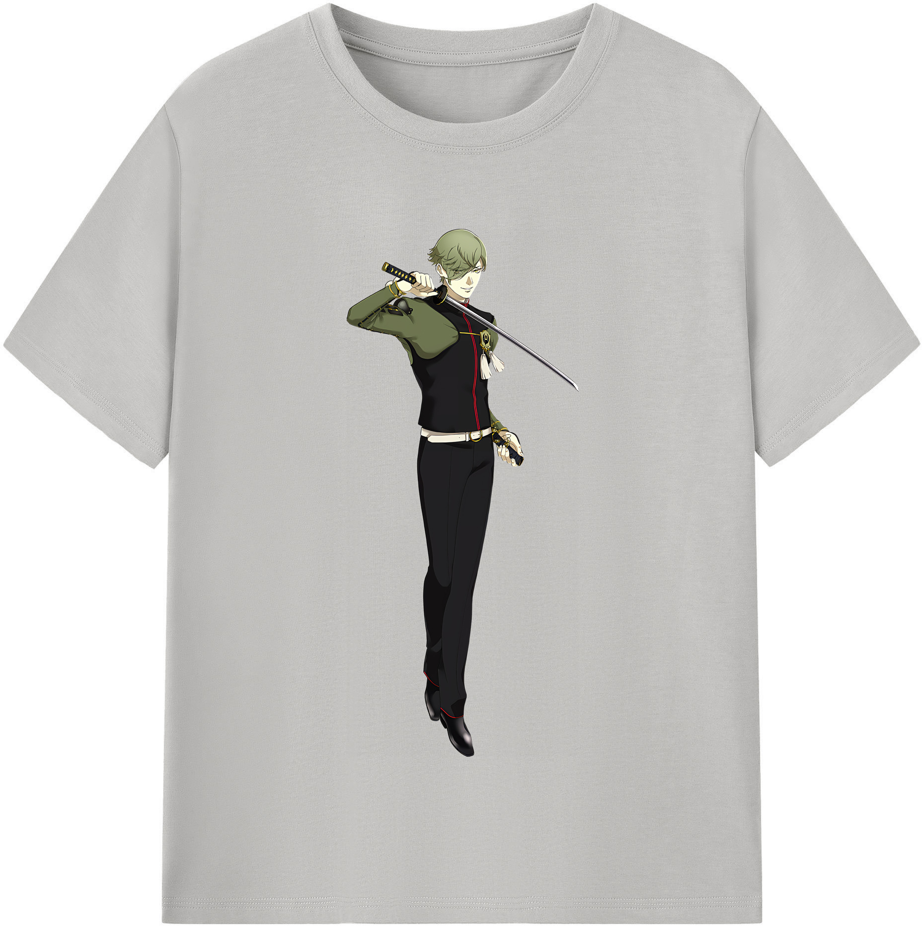 （画像用） 刀剣乱舞 Touken Ranbu レディースカジュアルプリントTシャツ（綿100％）