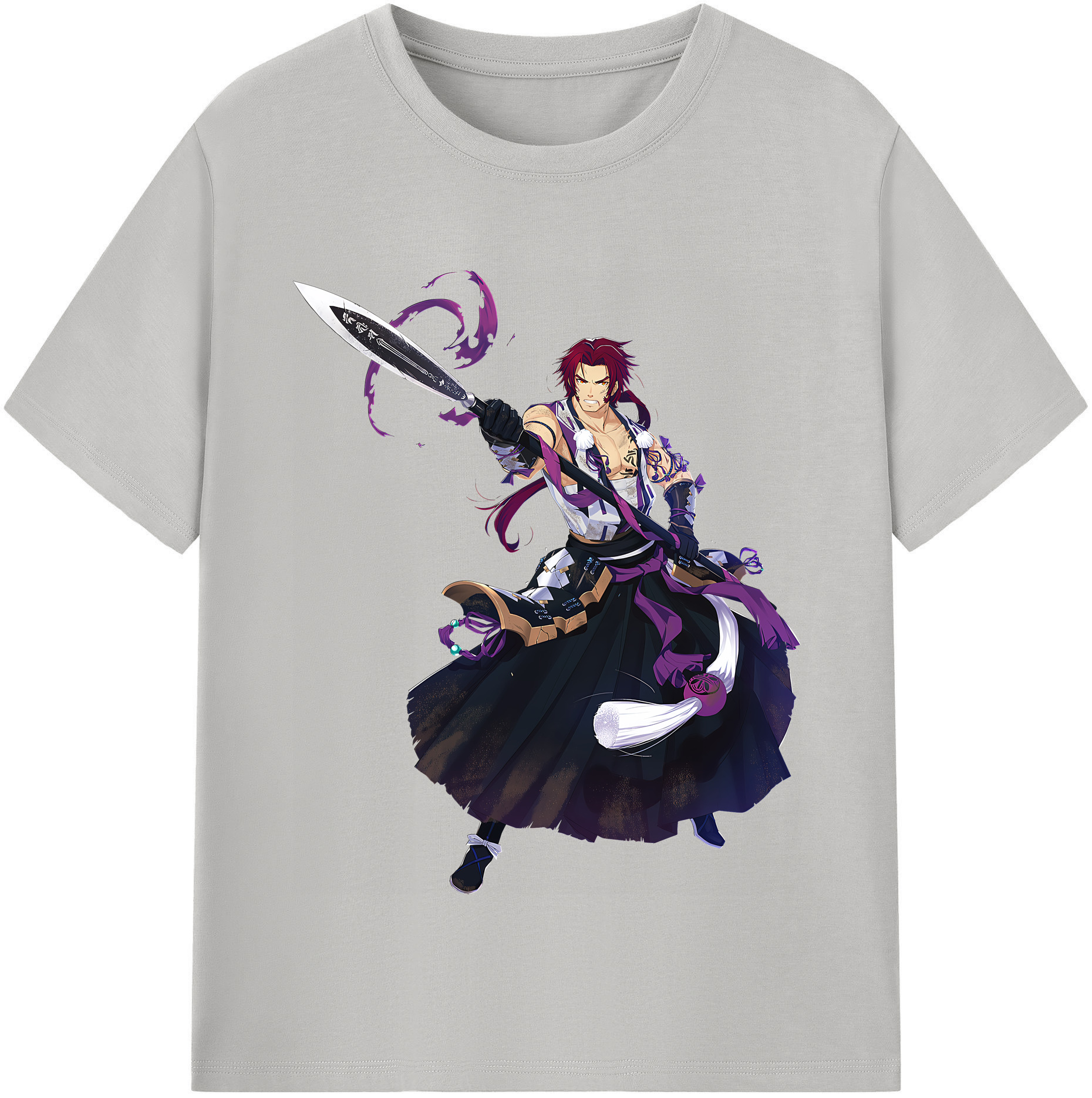 （画像用） 刀剣乱舞 Touken Ranbu レディースカジュアルプリントTシャツ（綿100％）