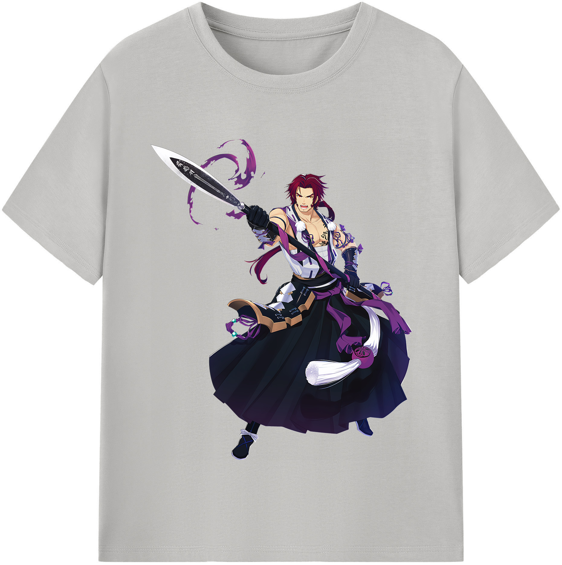 （画像用） 刀剣乱舞 Touken Ranbu レディースカジュアルプリントTシャツ（綿100％）