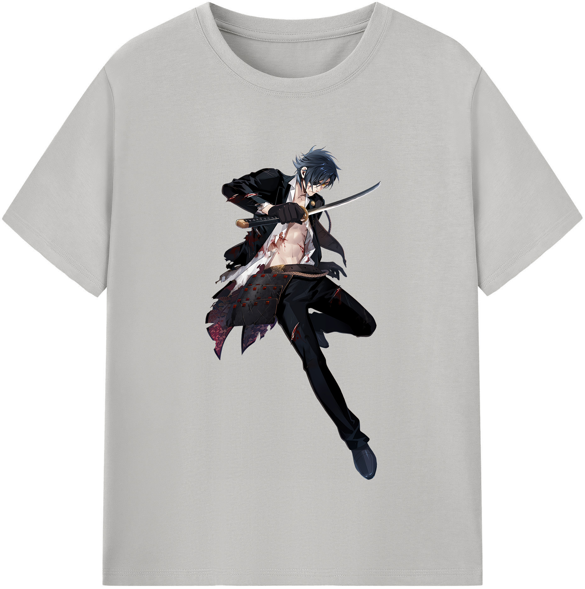 （画像用） 刀剣乱舞 Touken Ranbu レディースカジュアルプリントTシャツ（綿100％）