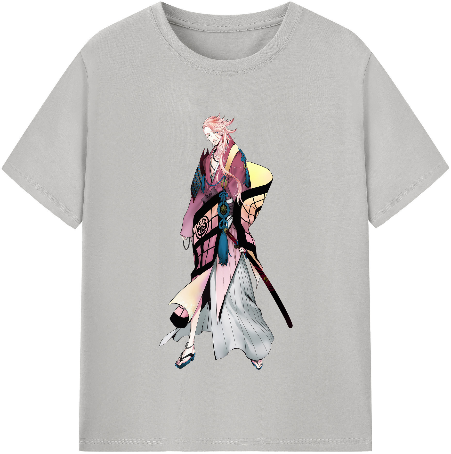 （画像用） 刀剣乱舞 Touken Ranbu レディースカジュアルプリントTシャツ（綿100％）
