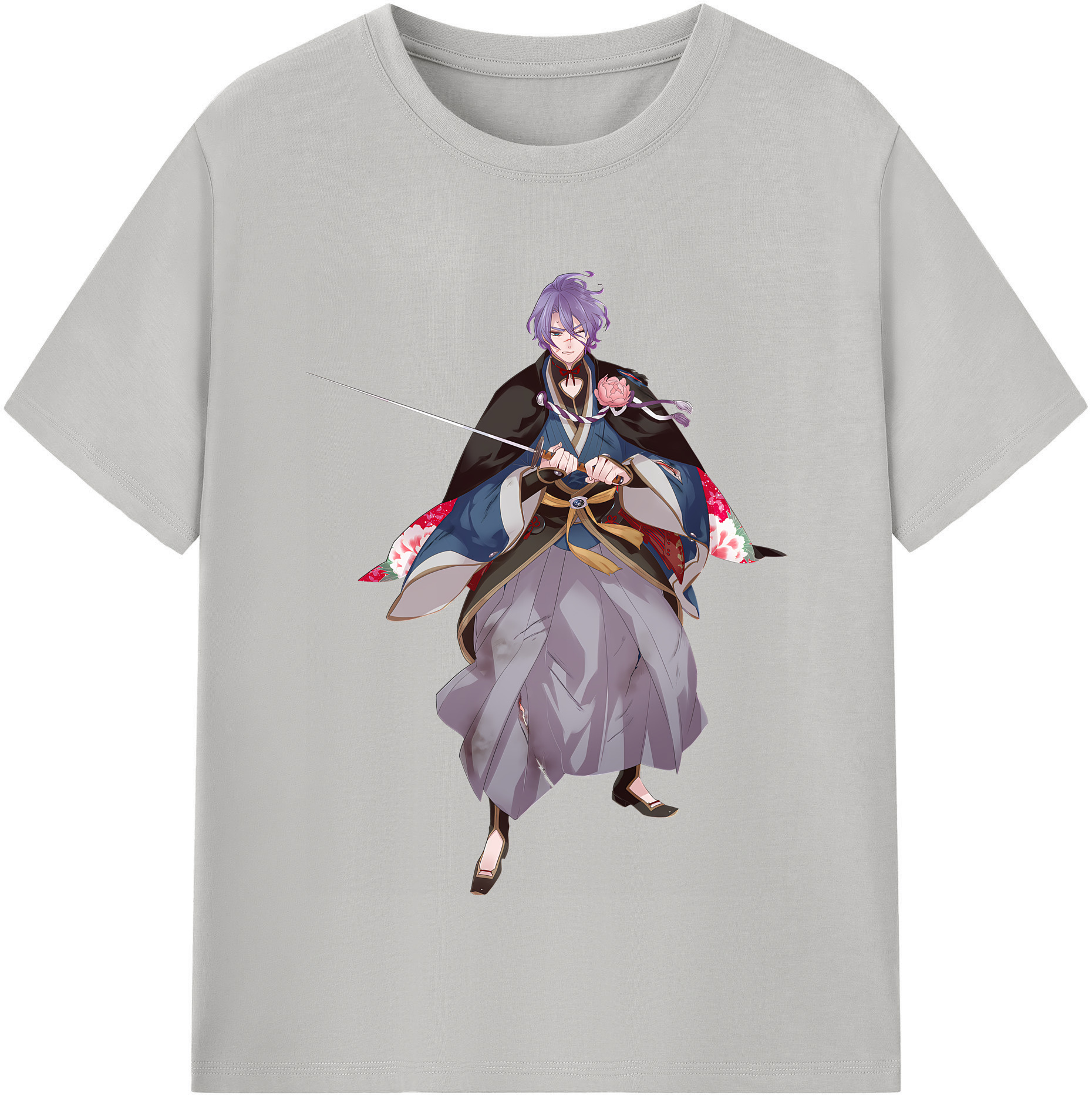 （画像用） 刀剣乱舞 Touken Ranbu レディースカジュアルプリントTシャツ（綿100％）