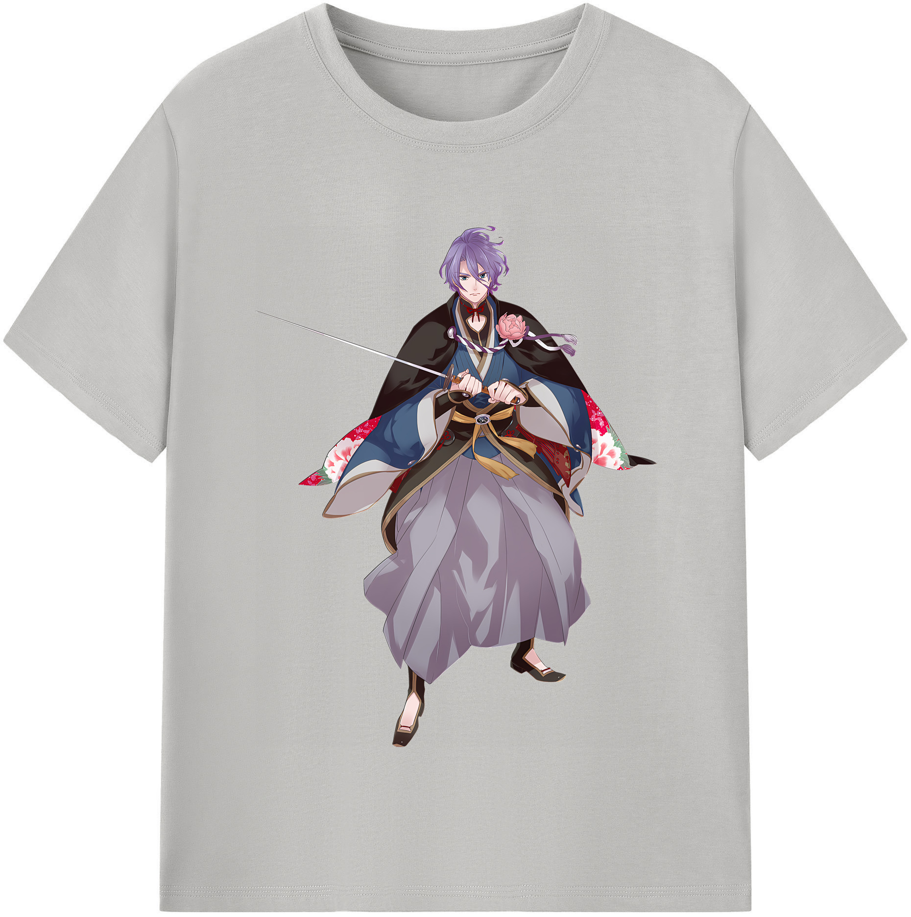 （画像用） 刀剣乱舞 Touken Ranbu レディースカジュアルプリントTシャツ（綿100％）