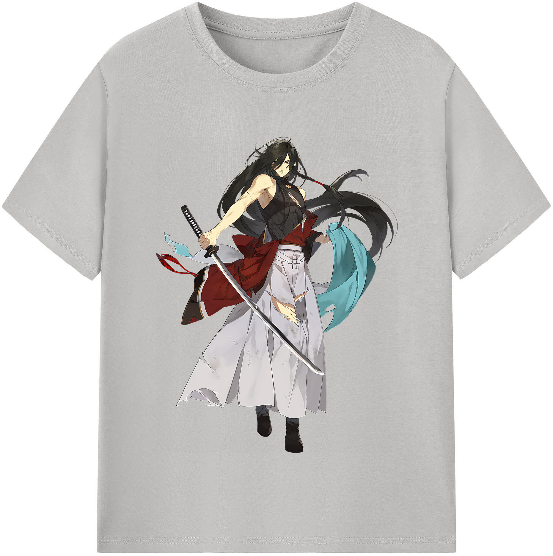 （画像用） 刀剣乱舞 Touken Ranbu レディースカジュアルプリントTシャツ（綿100％）