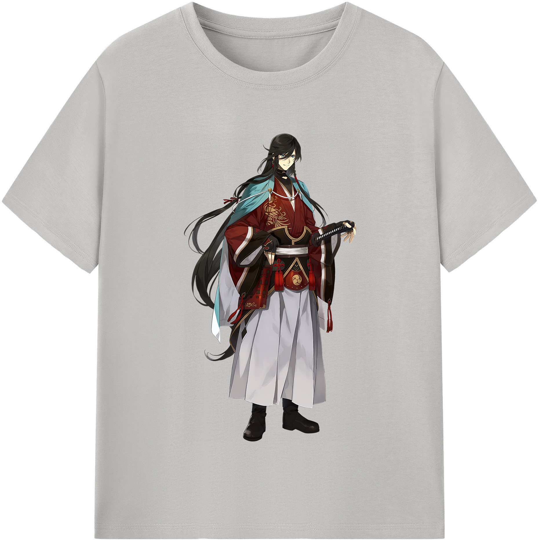 （画像用） 刀剣乱舞 Touken Ranbu レディースカジュアルプリントTシャツ（綿100％）
