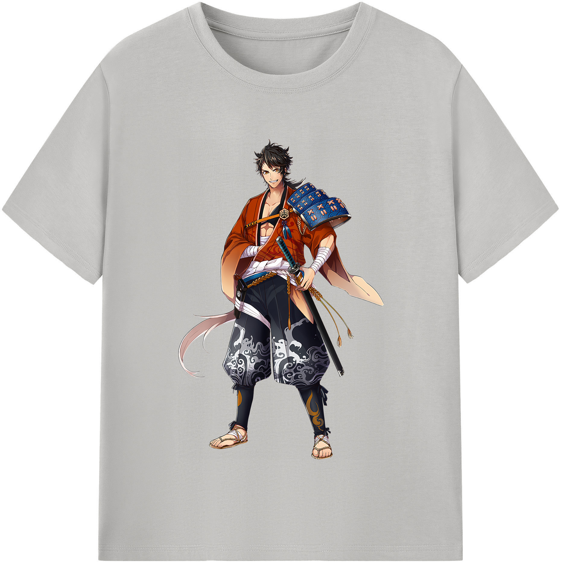 （画像用） 刀剣乱舞 Touken Ranbu レディースカジュアルプリントTシャツ（綿100％）
