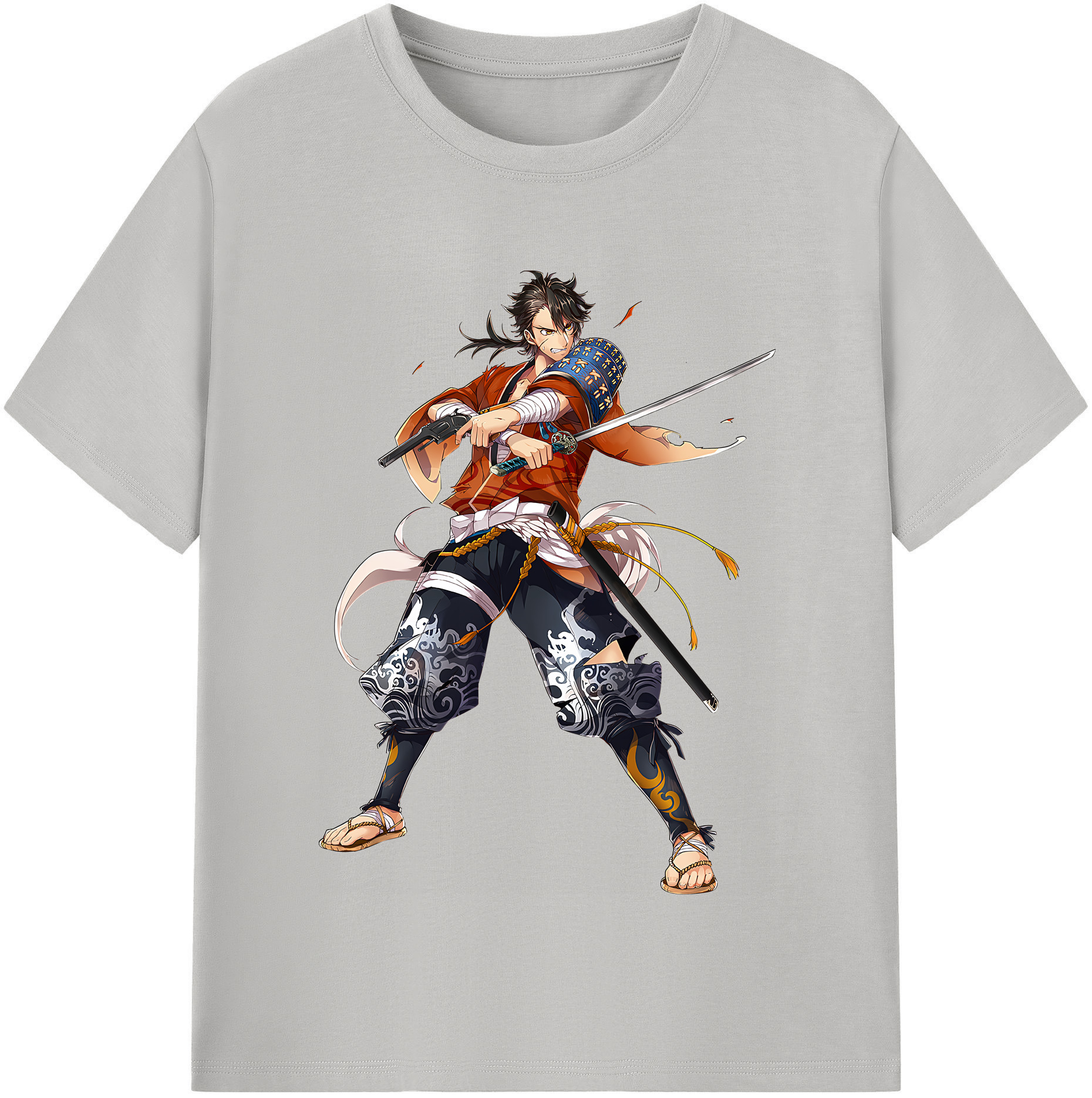 （画像用） 刀剣乱舞 Touken Ranbu レディースカジュアルプリントTシャツ（綿100％）
