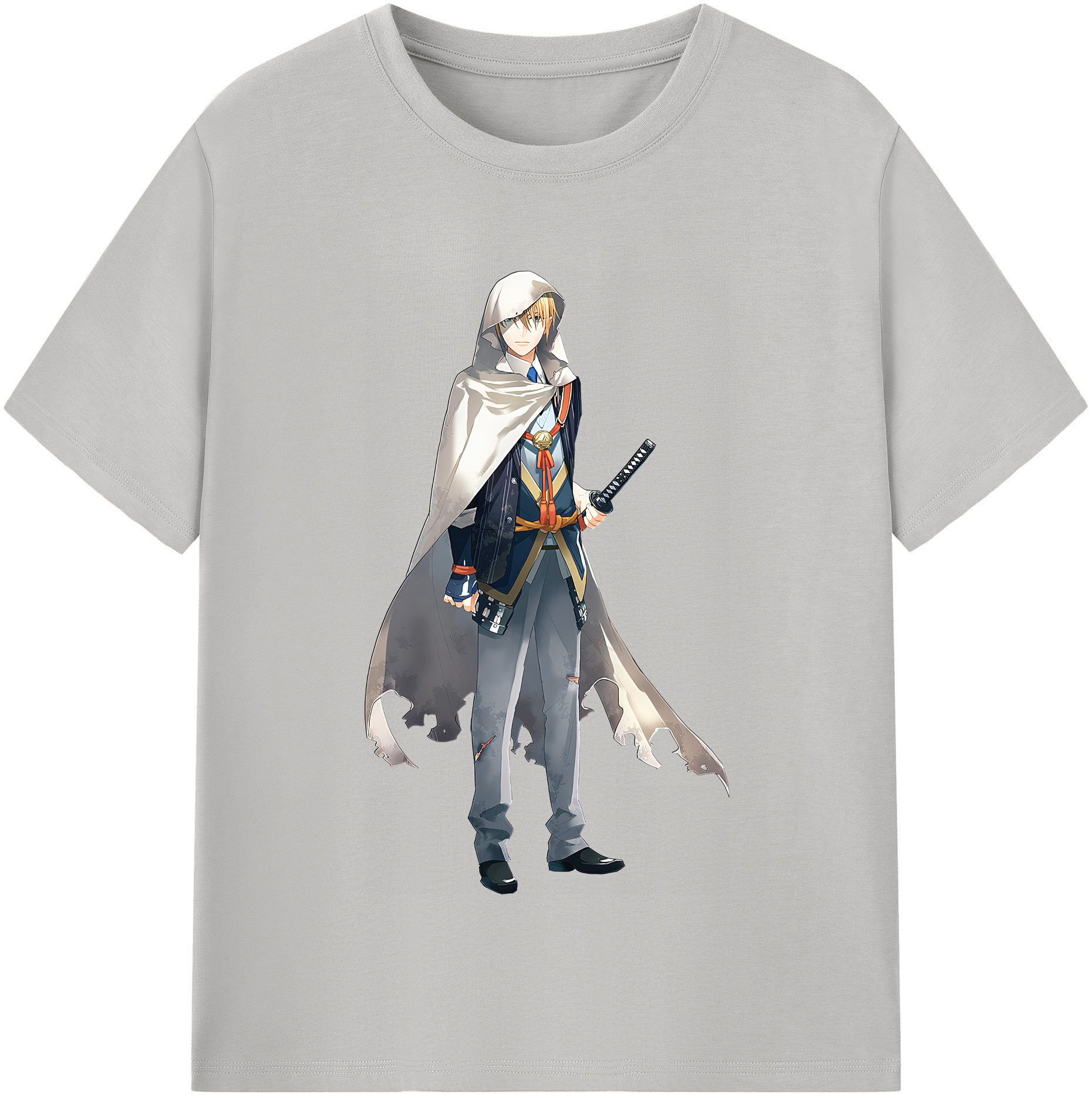 （画像用） 刀剣乱舞 Touken Ranbu レディースカジュアルプリントTシャツ（綿100％）