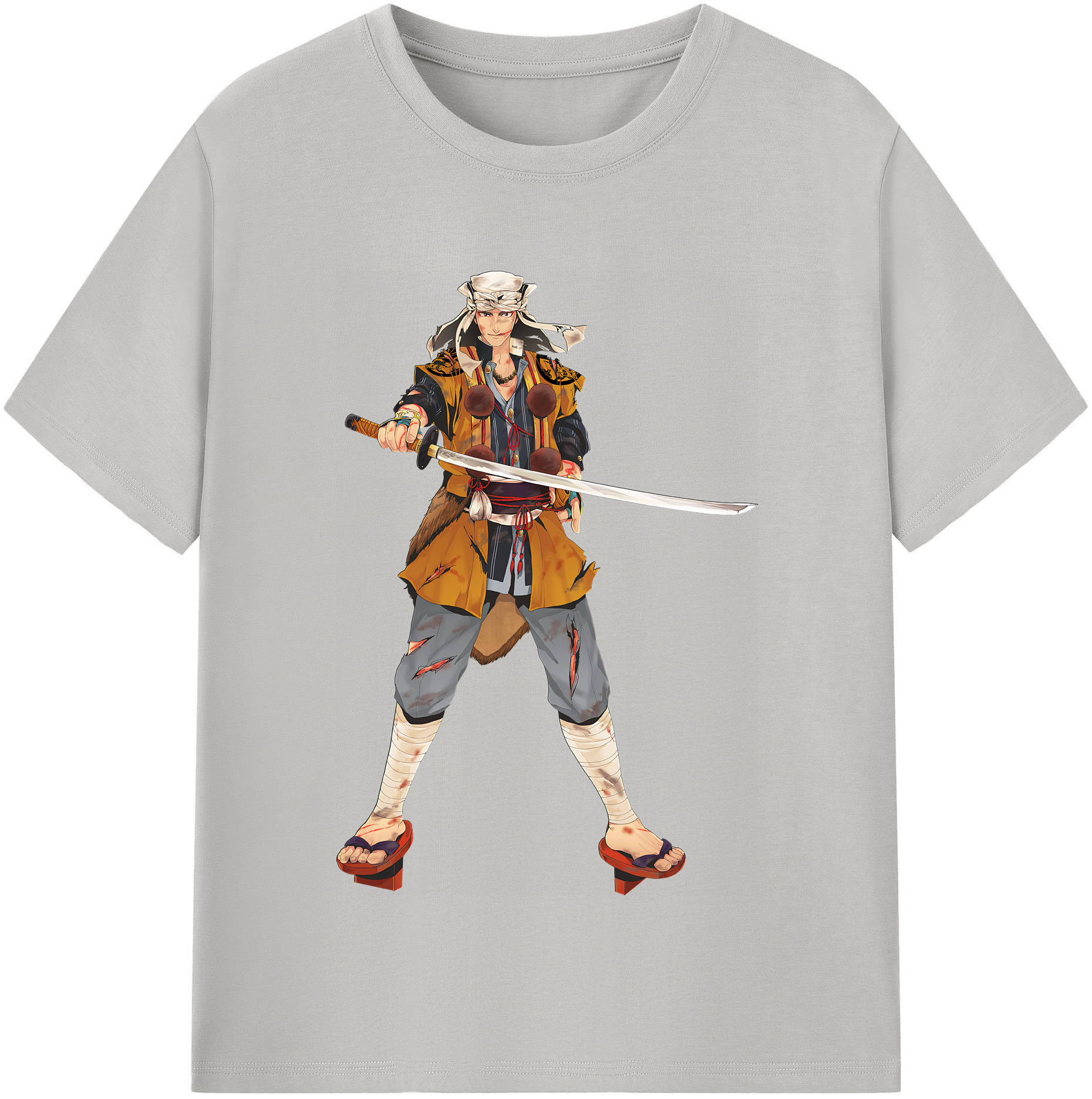 （画像用） 刀剣乱舞 Touken Ranbu レディースカジュアルプリントTシャツ（綿100％）
