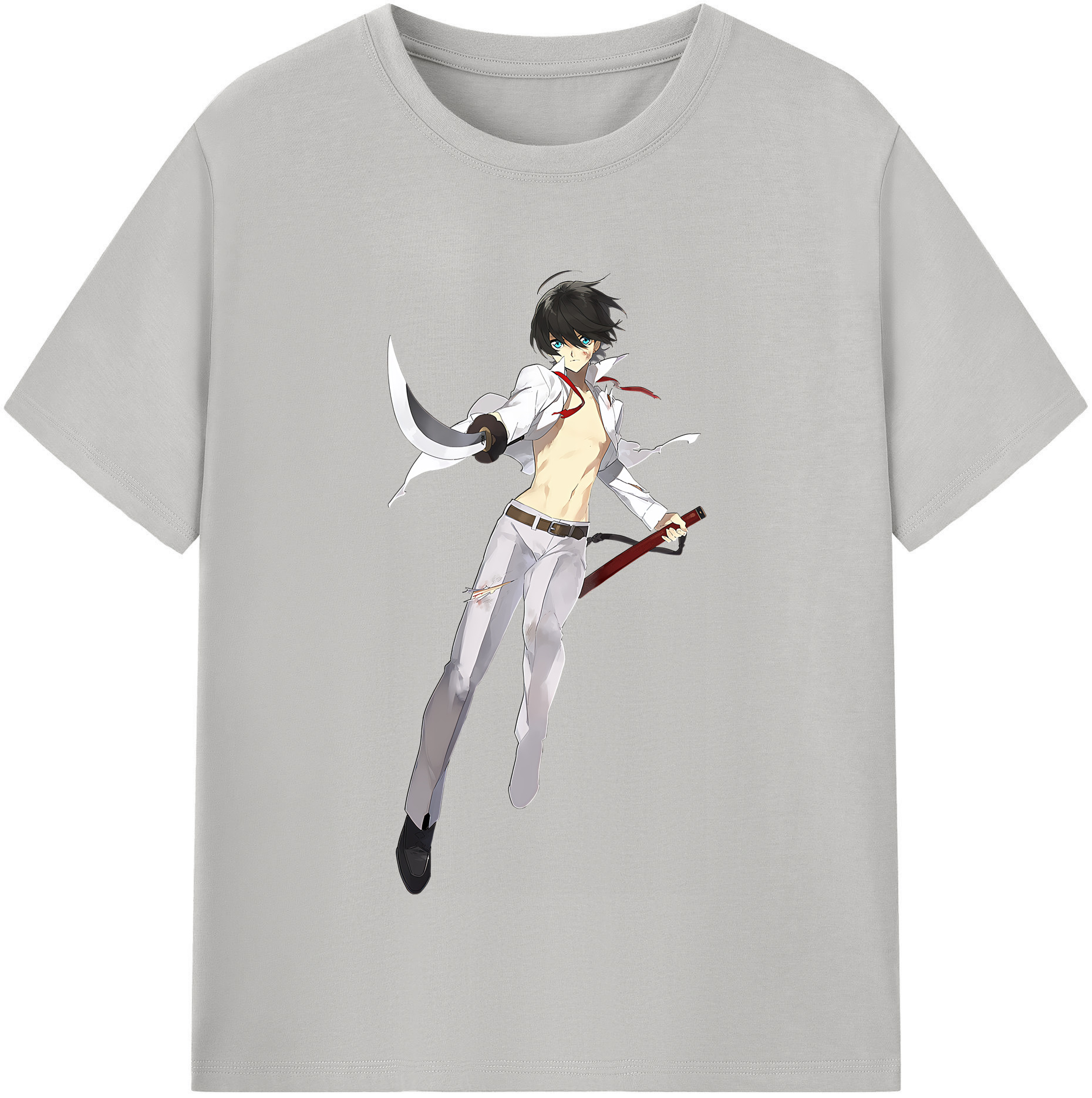 （画像用） 刀剣乱舞 Touken Ranbu レディースカジュアルプリントTシャツ（綿100％）