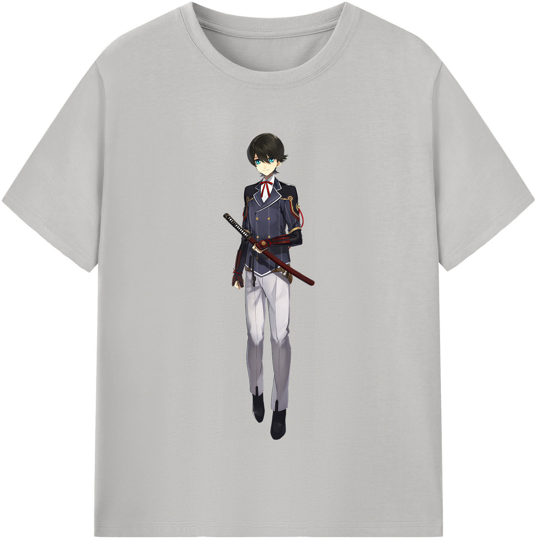 （画像用） 刀剣乱舞 Touken Ranbu レディースカジュアルプリントTシャツ（綿100％）