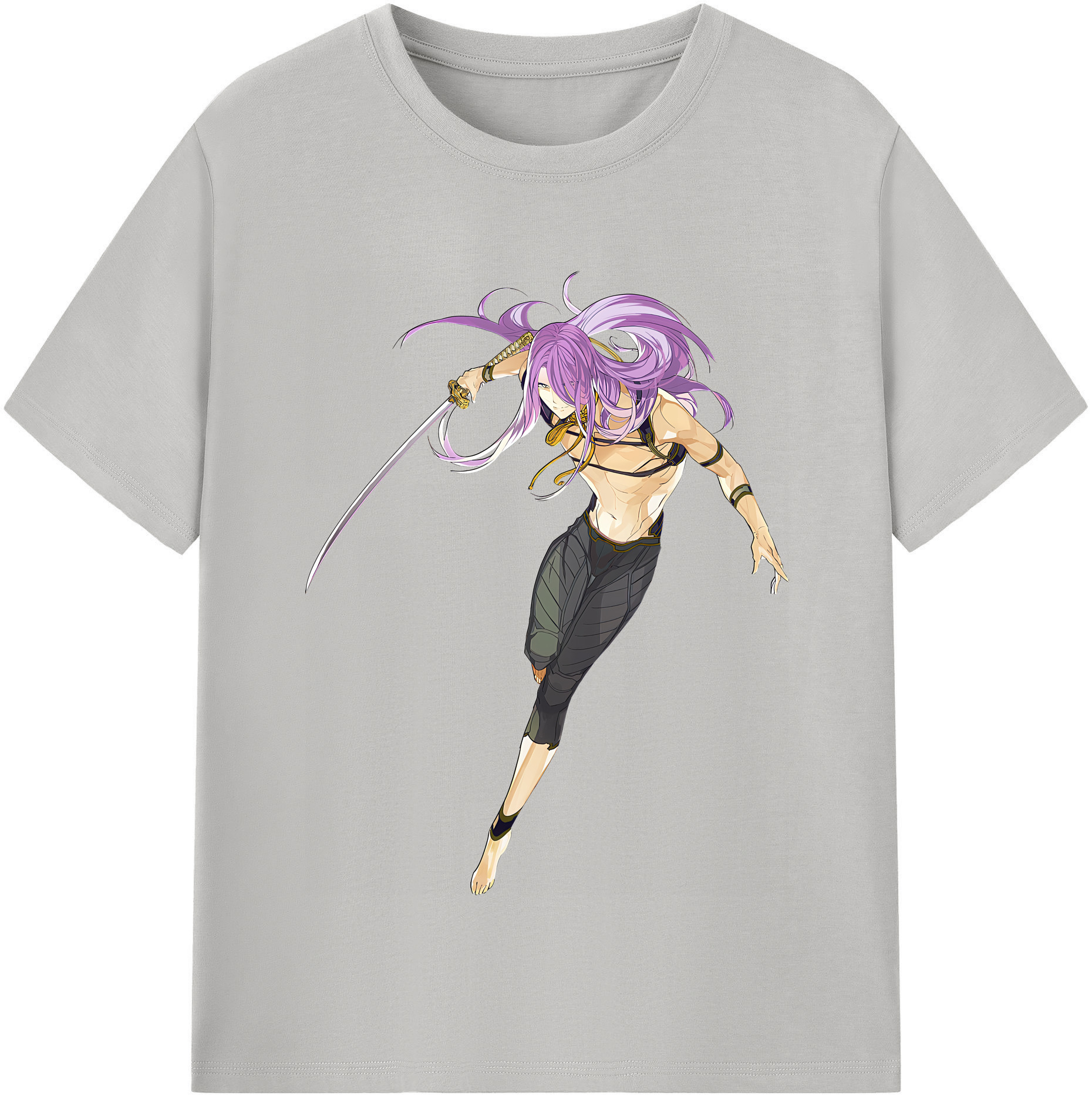 （画像用） 刀剣乱舞 Touken Ranbu レディースカジュアルプリントTシャツ（綿100％）