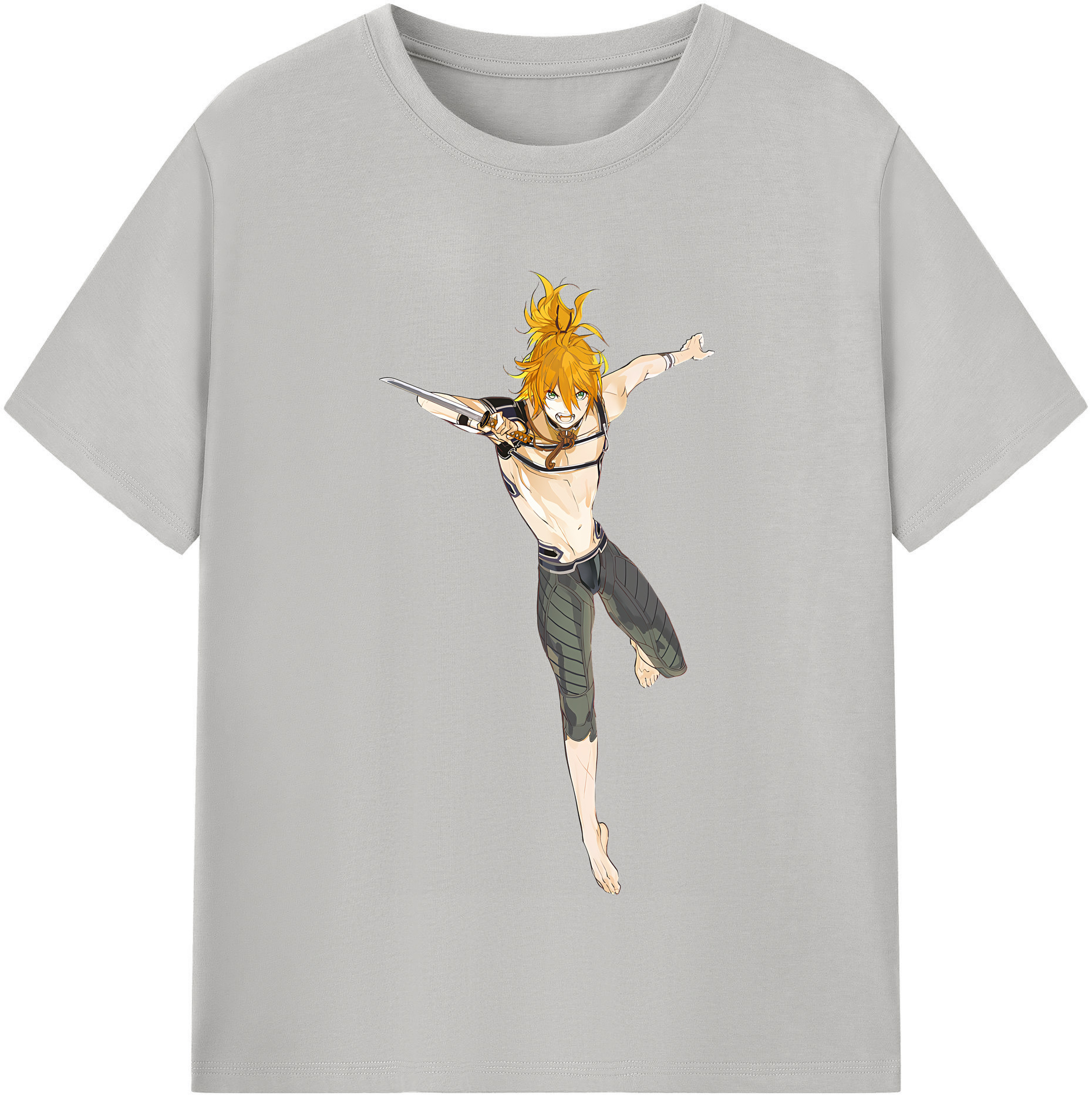 （画像用） 刀剣乱舞 Touken Ranbu レディースカジュアルプリントTシャツ（綿100％）