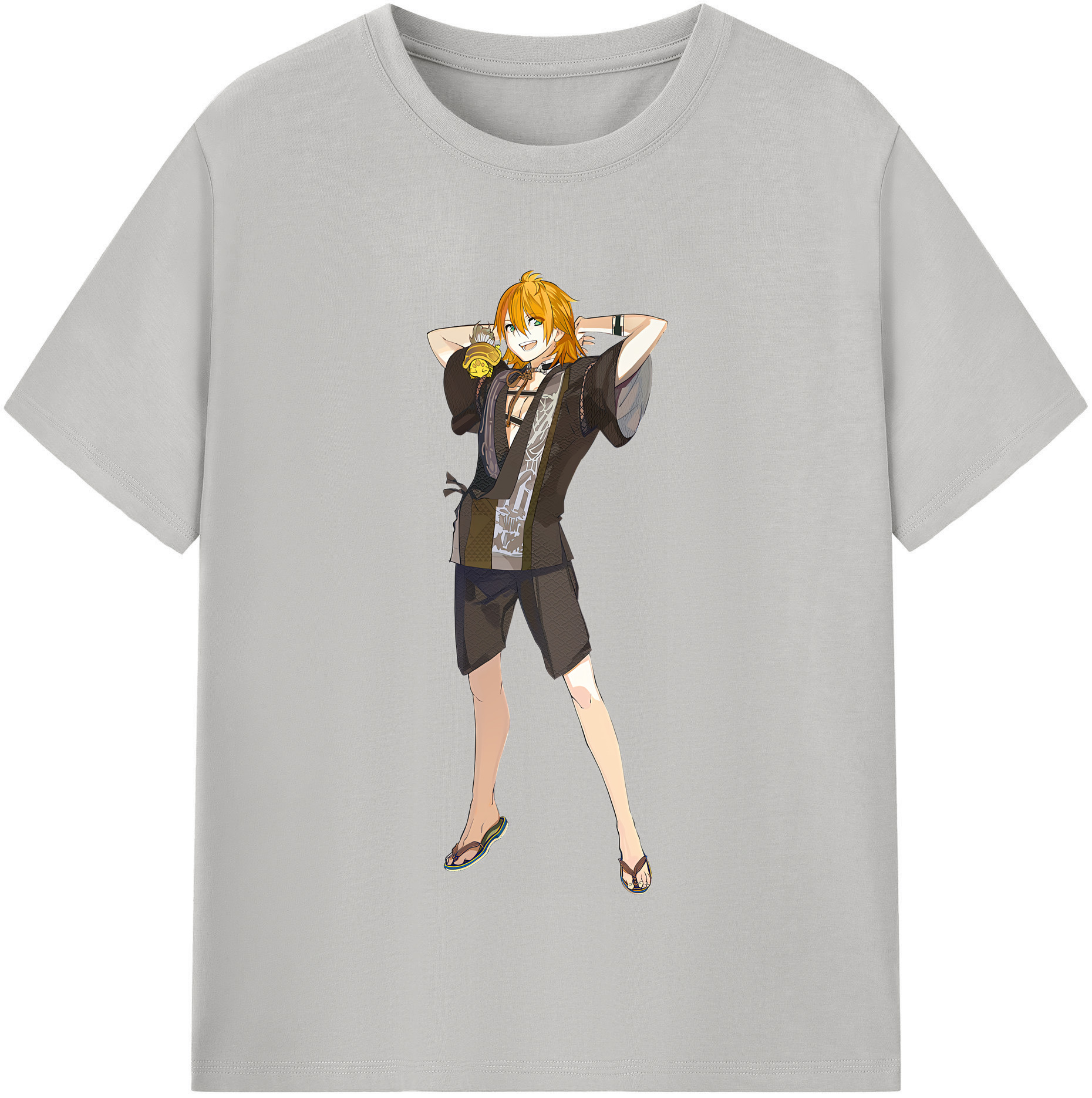 （画像用） 刀剣乱舞 Touken Ranbu レディースカジュアルプリントTシャツ（綿100％）