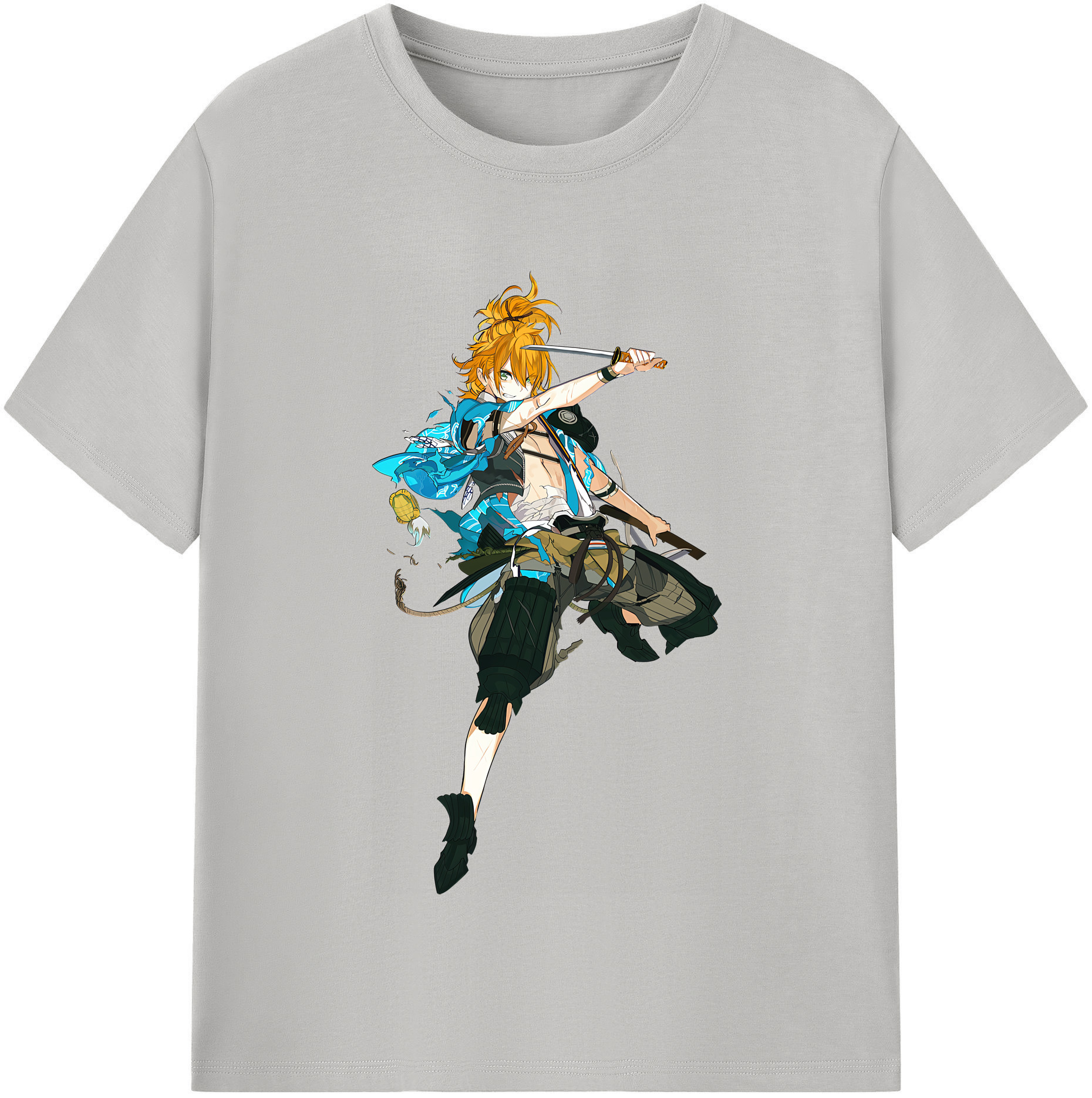 （画像用） 刀剣乱舞 Touken Ranbu レディースカジュアルプリントTシャツ（綿100％）