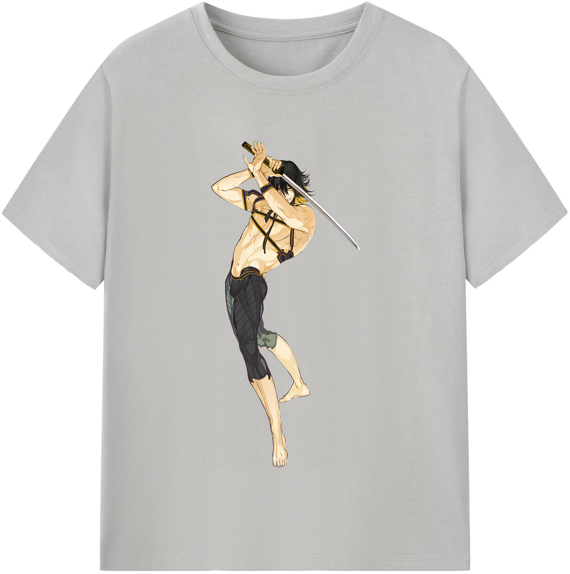 刀剣乱舞 Touken Ranbu レディースカジュアルプリントTシャツ（綿100％）