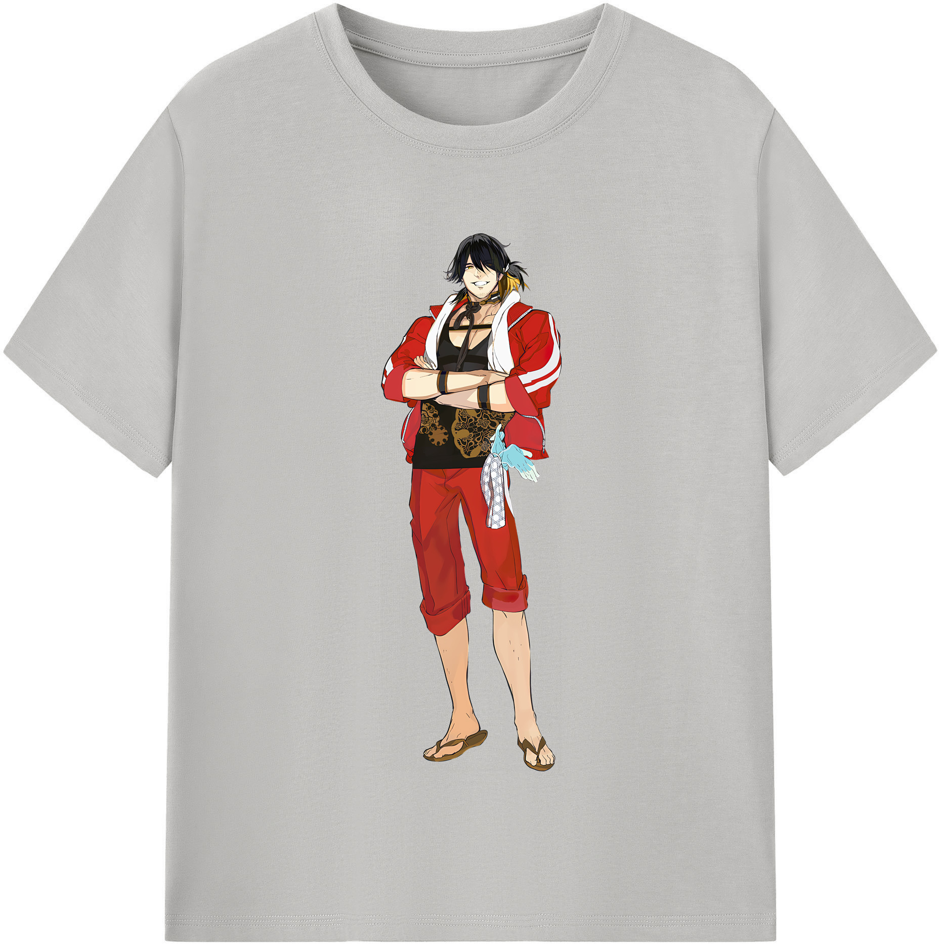 （画像用） 刀剣乱舞 Touken Ranbu レディースカジュアルプリントTシャツ（綿100％）