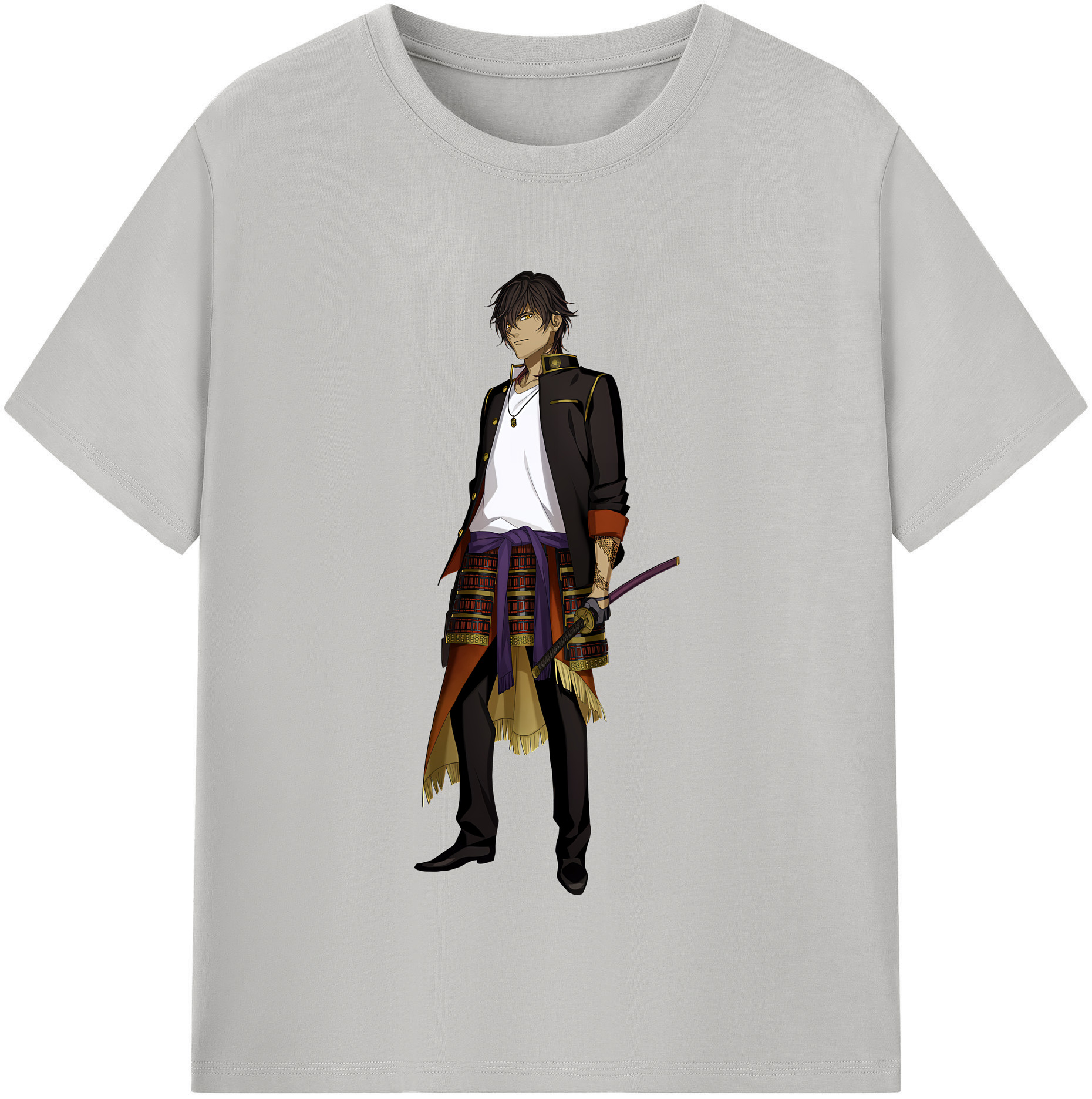 （画像用） 刀剣乱舞 Touken Ranbu レディースカジュアルプリントTシャツ（綿100％）