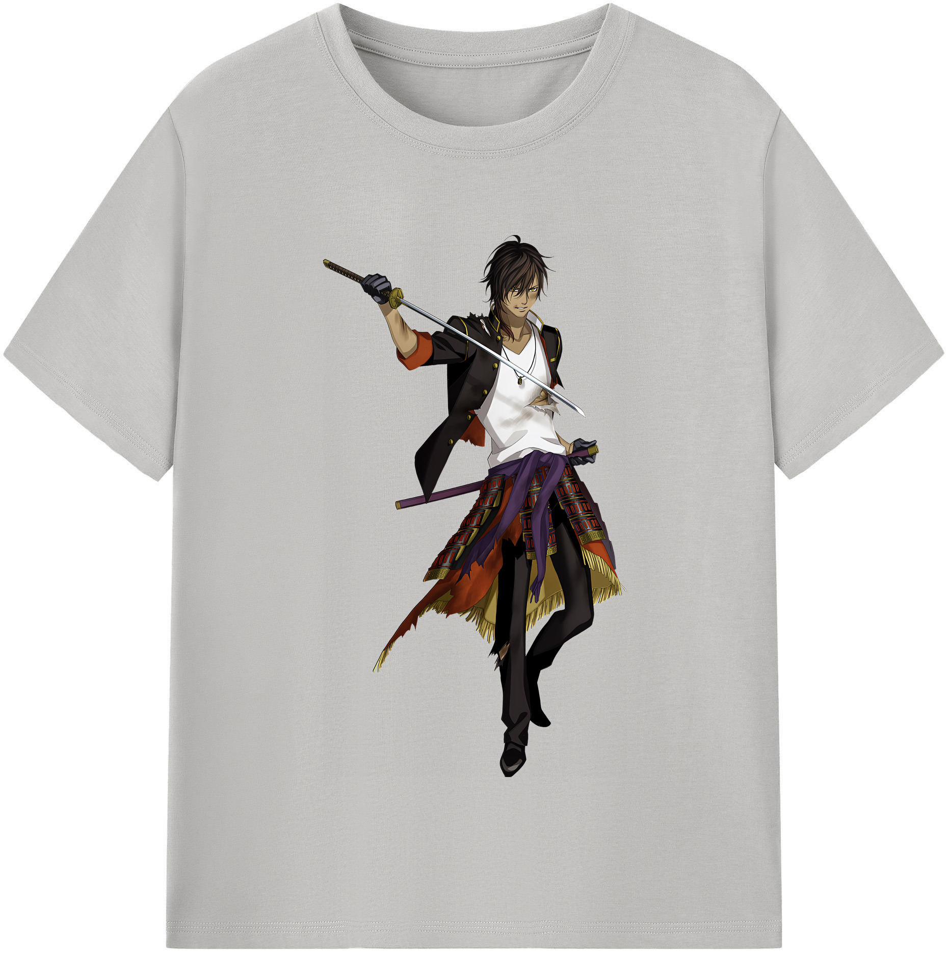 （画像用） 刀剣乱舞 Touken Ranbu レディースカジュアルプリントTシャツ（綿100％）