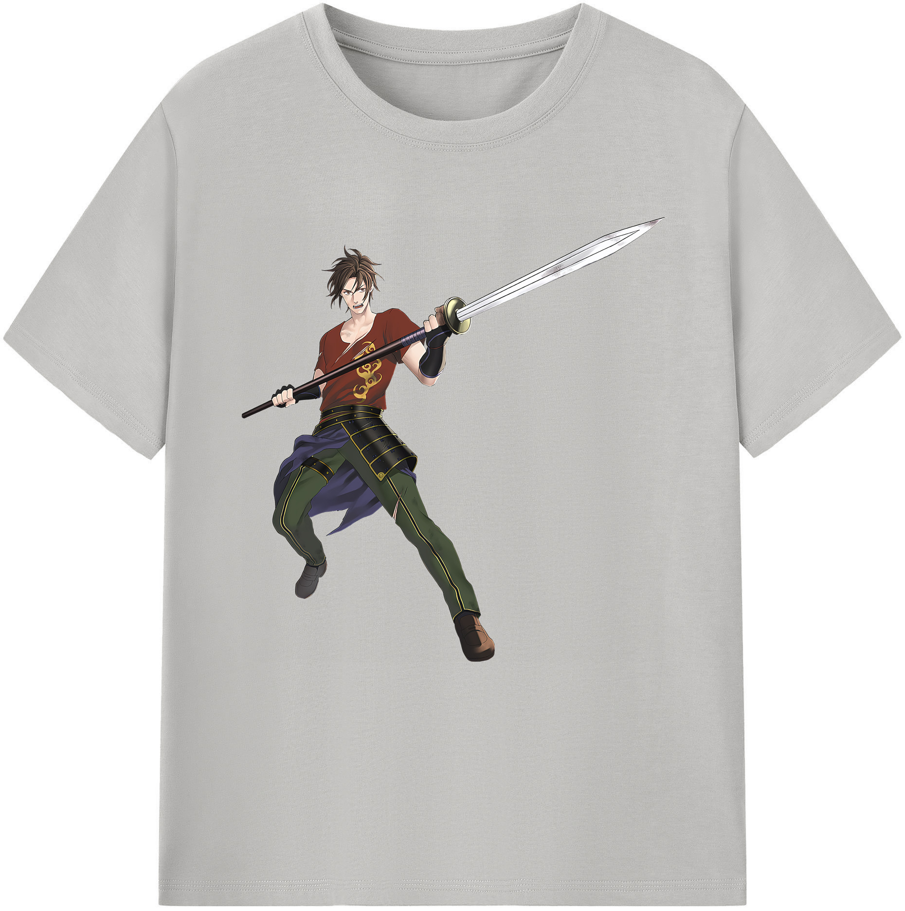 （画像用） 刀剣乱舞 Touken Ranbu レディースカジュアルプリントTシャツ（綿100％）