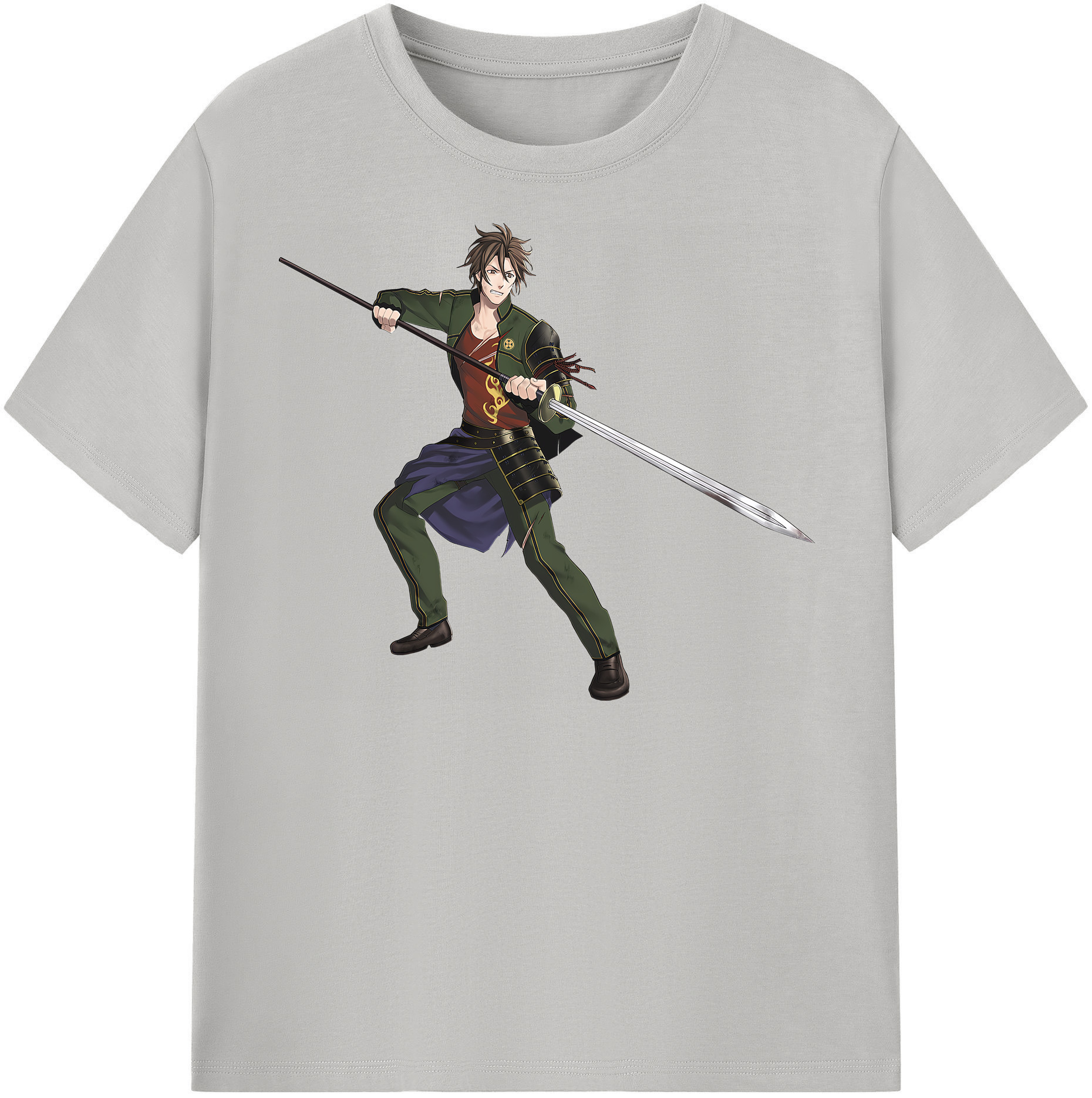 （画像用） 刀剣乱舞 Touken Ranbu レディースカジュアルプリントTシャツ（綿100％）