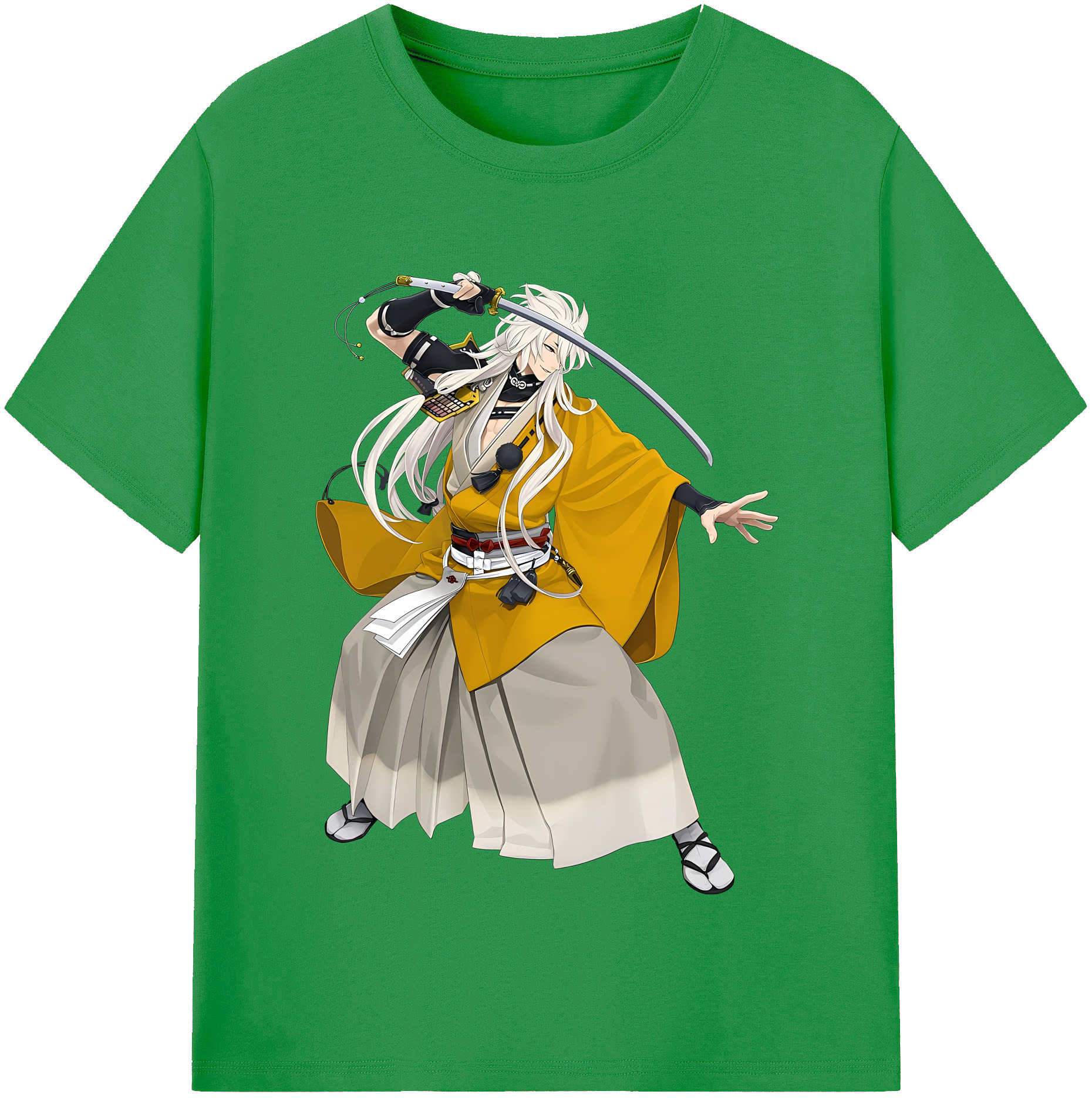 （画像用） 刀剣乱舞 Touken Ranbu レディースカジュアルプリントTシャツ（綿100％）