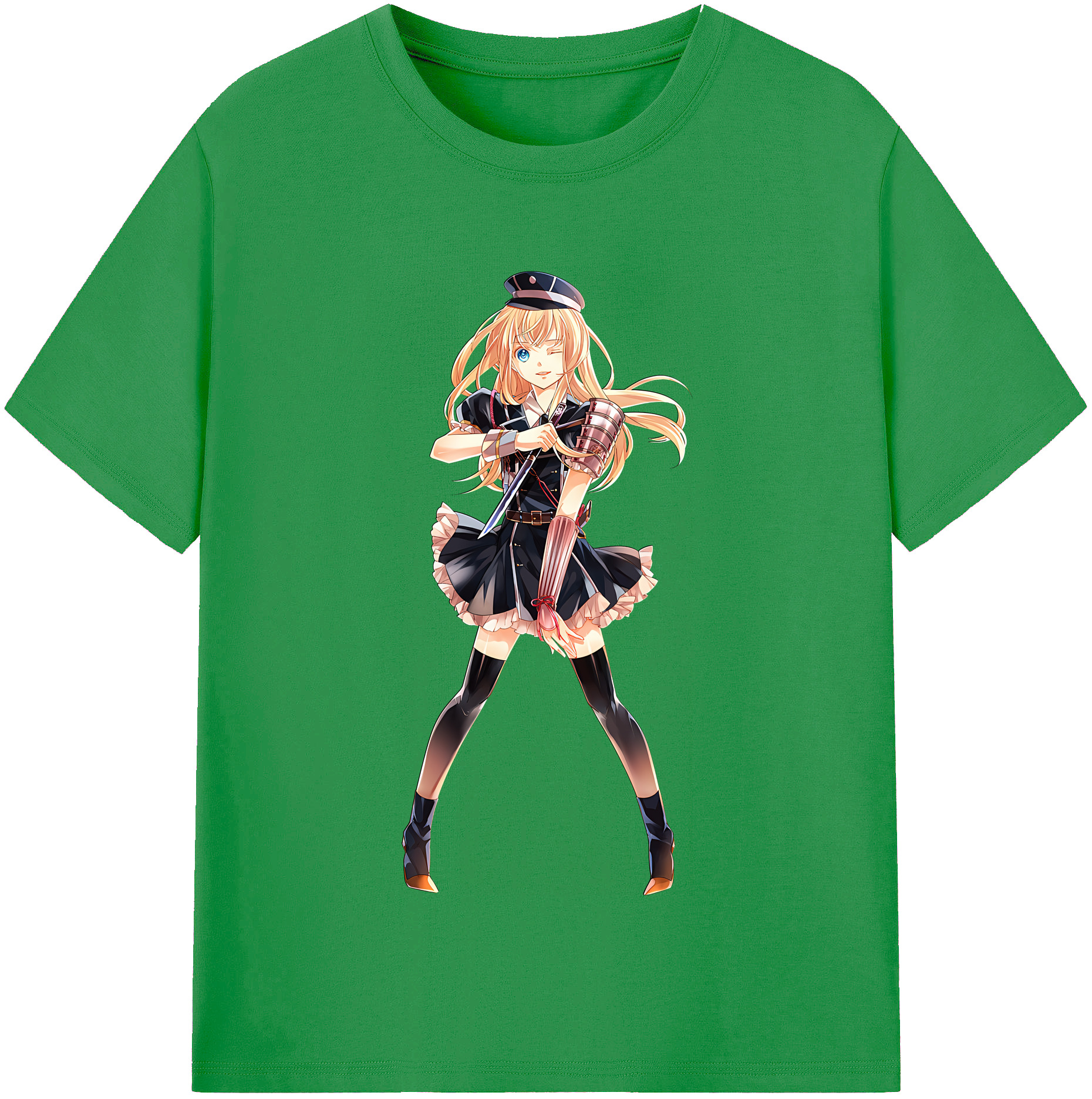 （画像用） 刀剣乱舞 Touken Ranbu レディースカジュアルプリントTシャツ（綿100％）