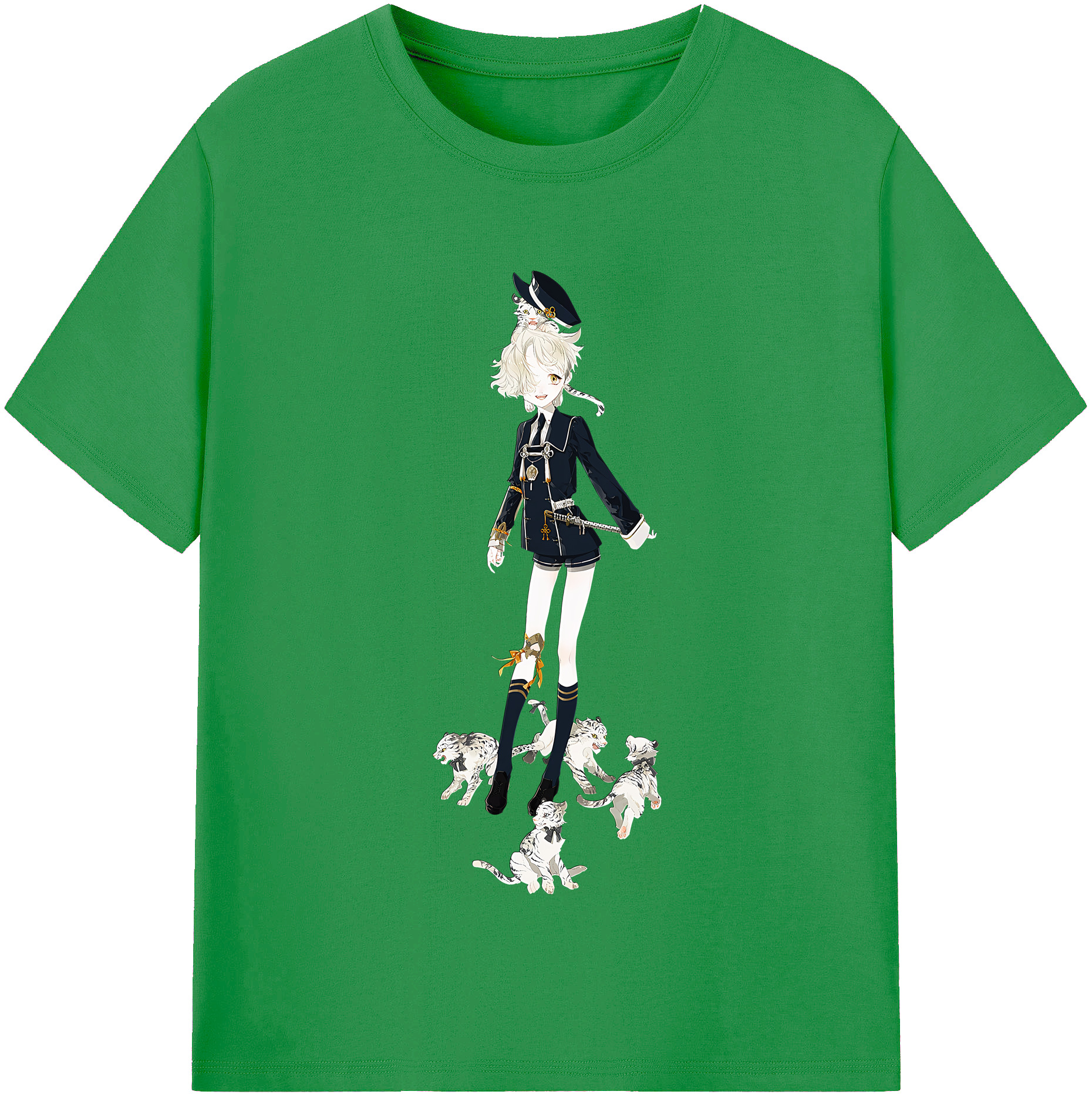 （画像用） 刀剣乱舞 Touken Ranbu レディースカジュアルプリントTシャツ（綿100％）