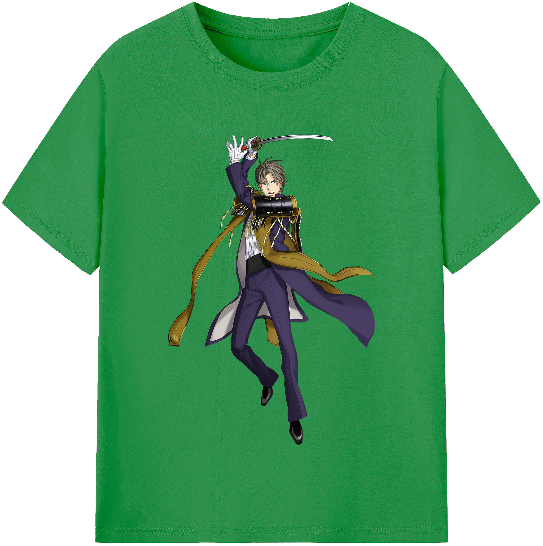 （画像用） 刀剣乱舞 Touken Ranbu レディースカジュアルプリントTシャツ（綿100％）