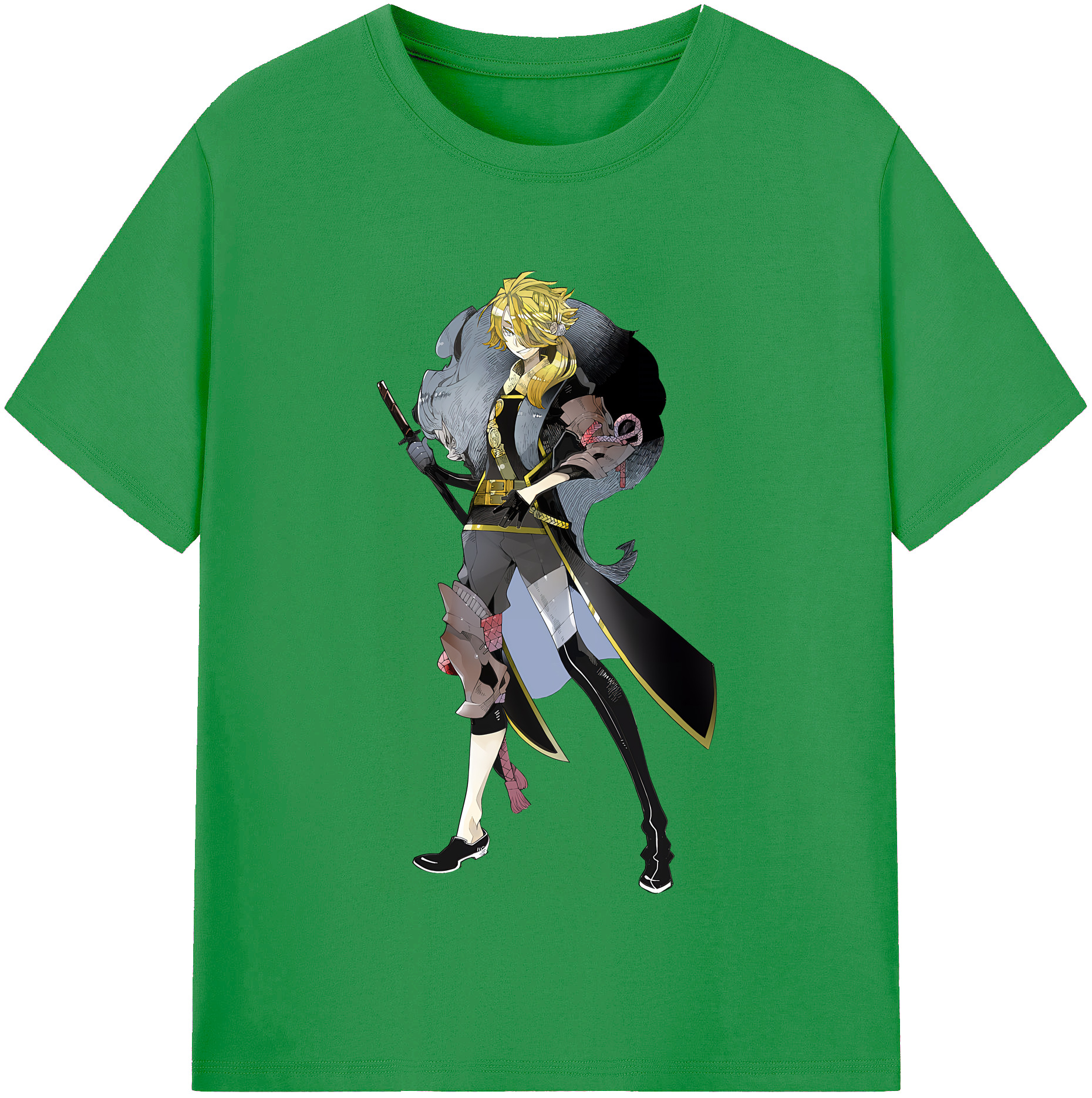 （画像用） 刀剣乱舞 Touken Ranbu レディースカジュアルプリントTシャツ（綿100％）