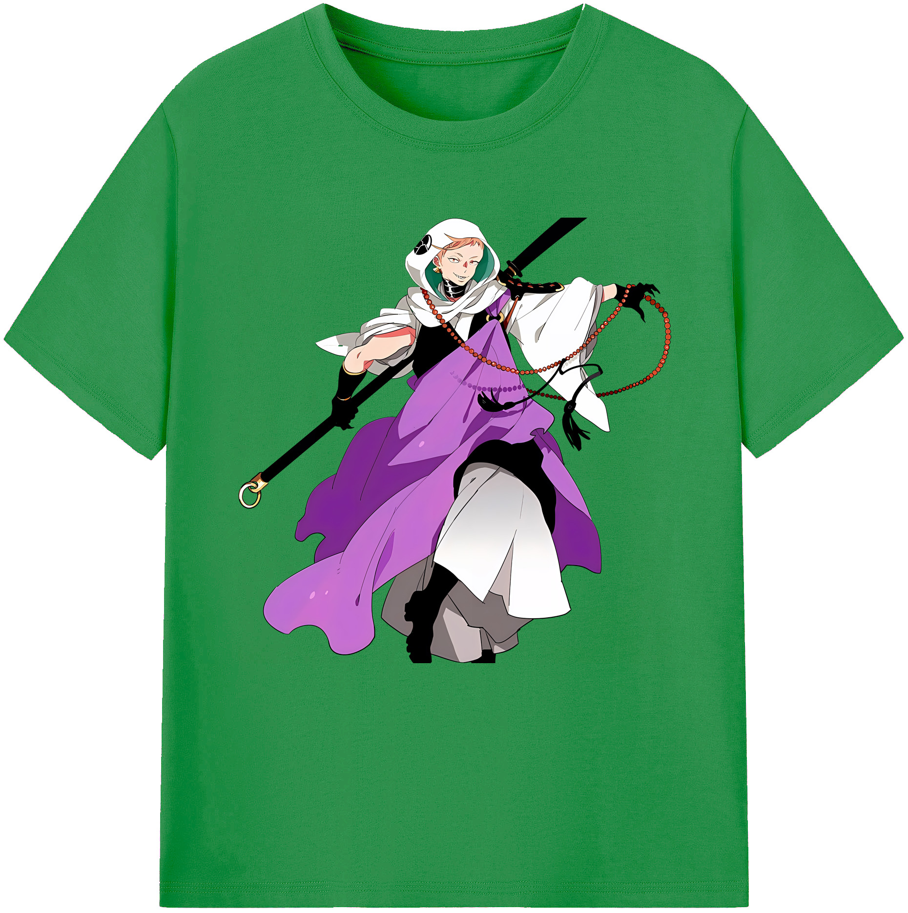 （画像用） 刀剣乱舞 Touken Ranbu レディースカジュアルプリントTシャツ（綿100％）