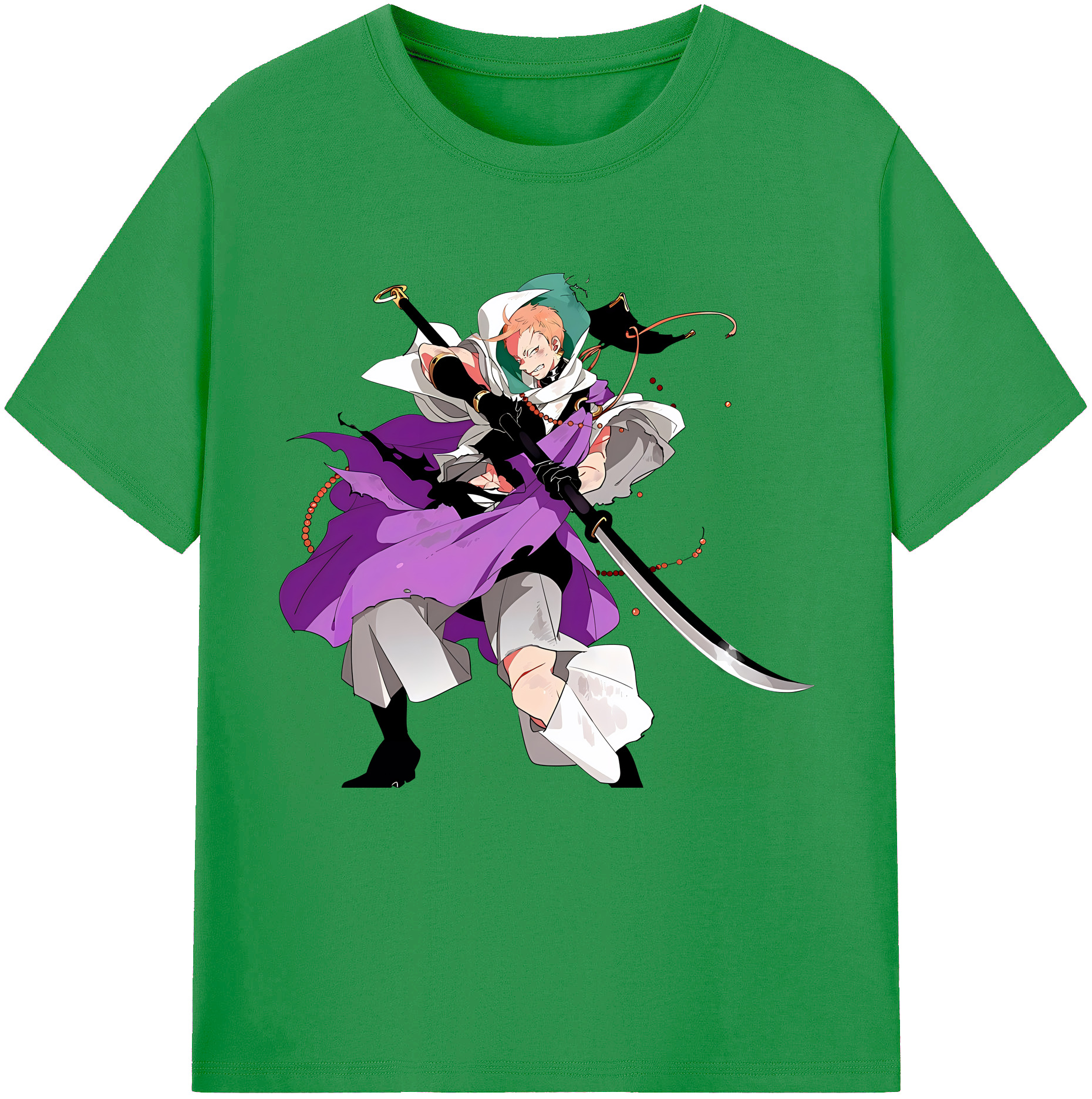 （画像用） 刀剣乱舞 Touken Ranbu レディースカジュアルプリントTシャツ（綿100％）