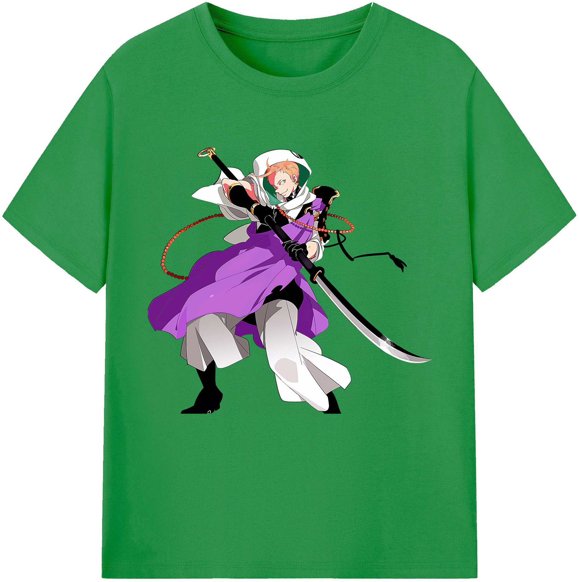 （画像用） 刀剣乱舞 Touken Ranbu レディースカジュアルプリントTシャツ（綿100％）