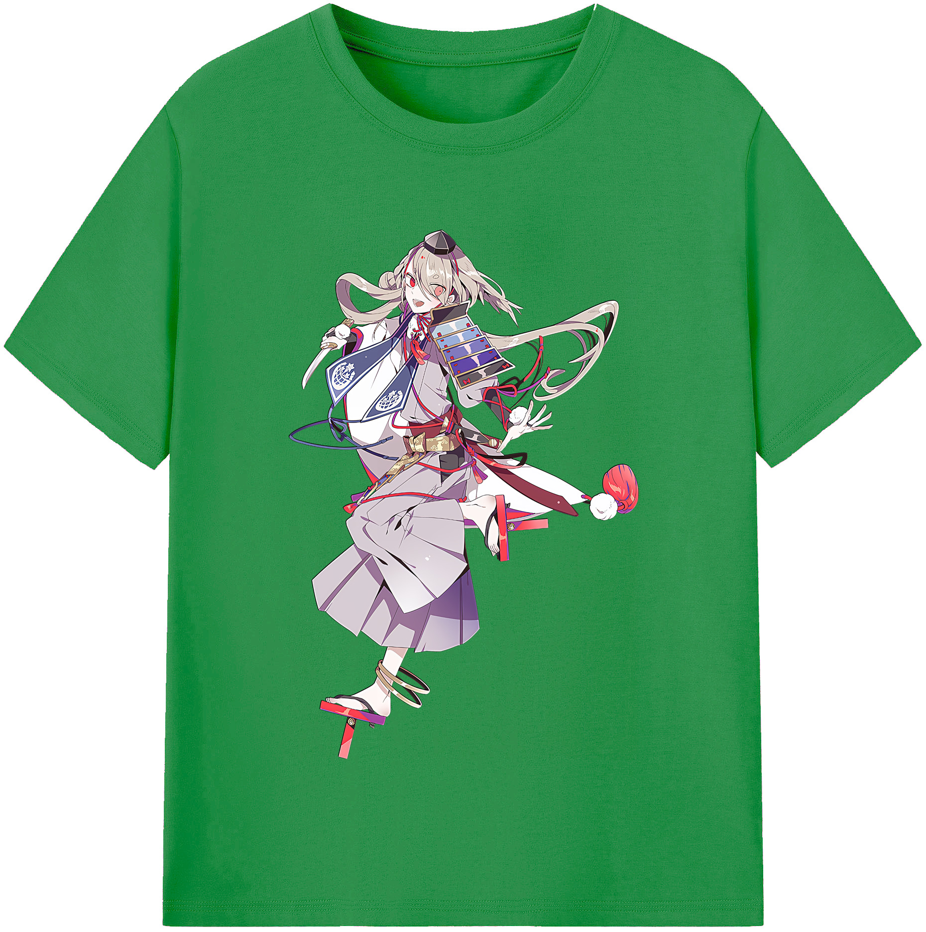 （画像用） 刀剣乱舞 Touken Ranbu レディースカジュアルプリントTシャツ（綿100％）