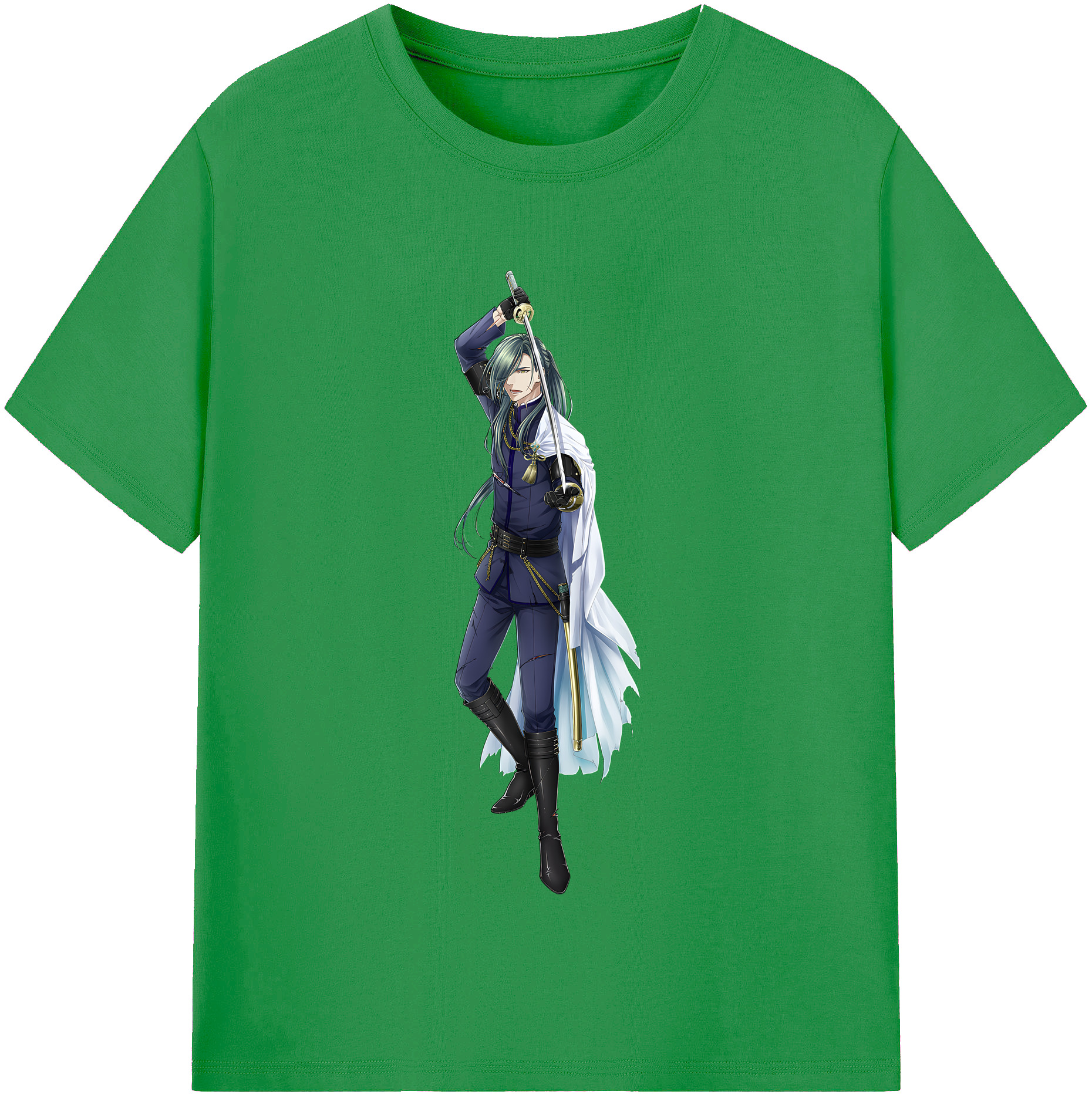 （画像用） 刀剣乱舞 Touken Ranbu レディースカジュアルプリントTシャツ（綿100％）