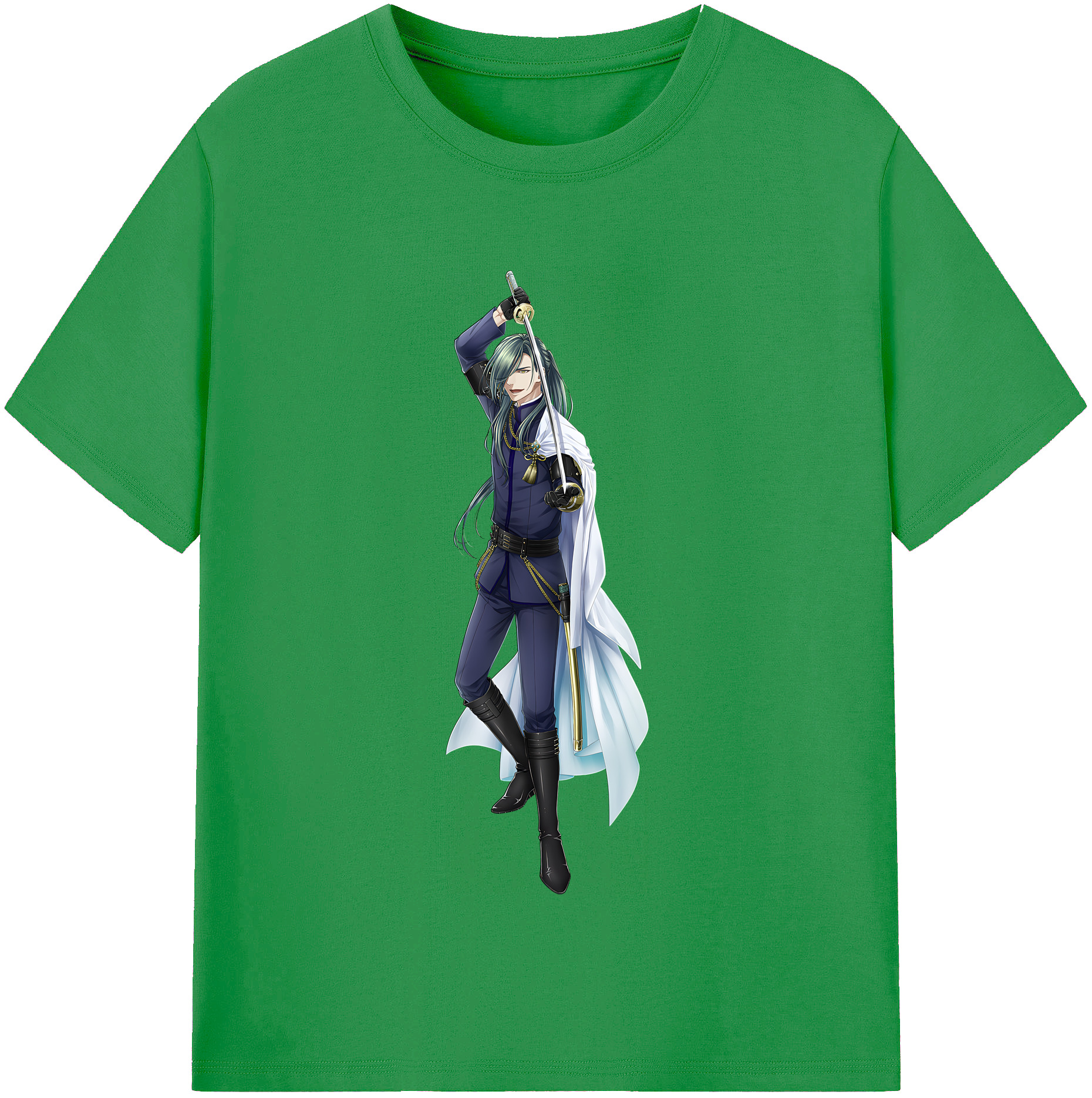 （画像用） 刀剣乱舞 Touken Ranbu レディースカジュアルプリントTシャツ（綿100％）