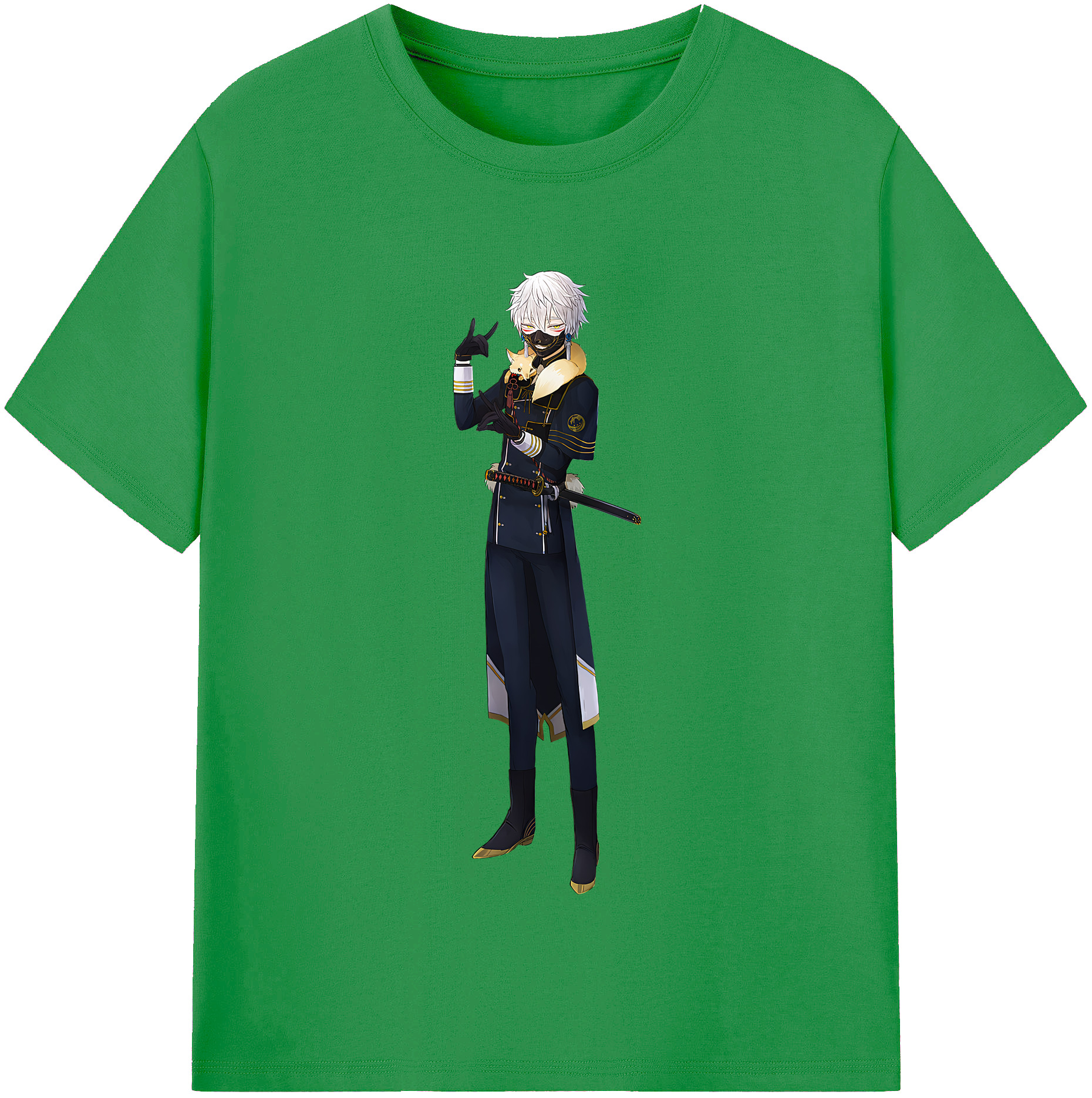 （画像用） 刀剣乱舞 Touken Ranbu レディースカジュアルプリントTシャツ（綿100％）