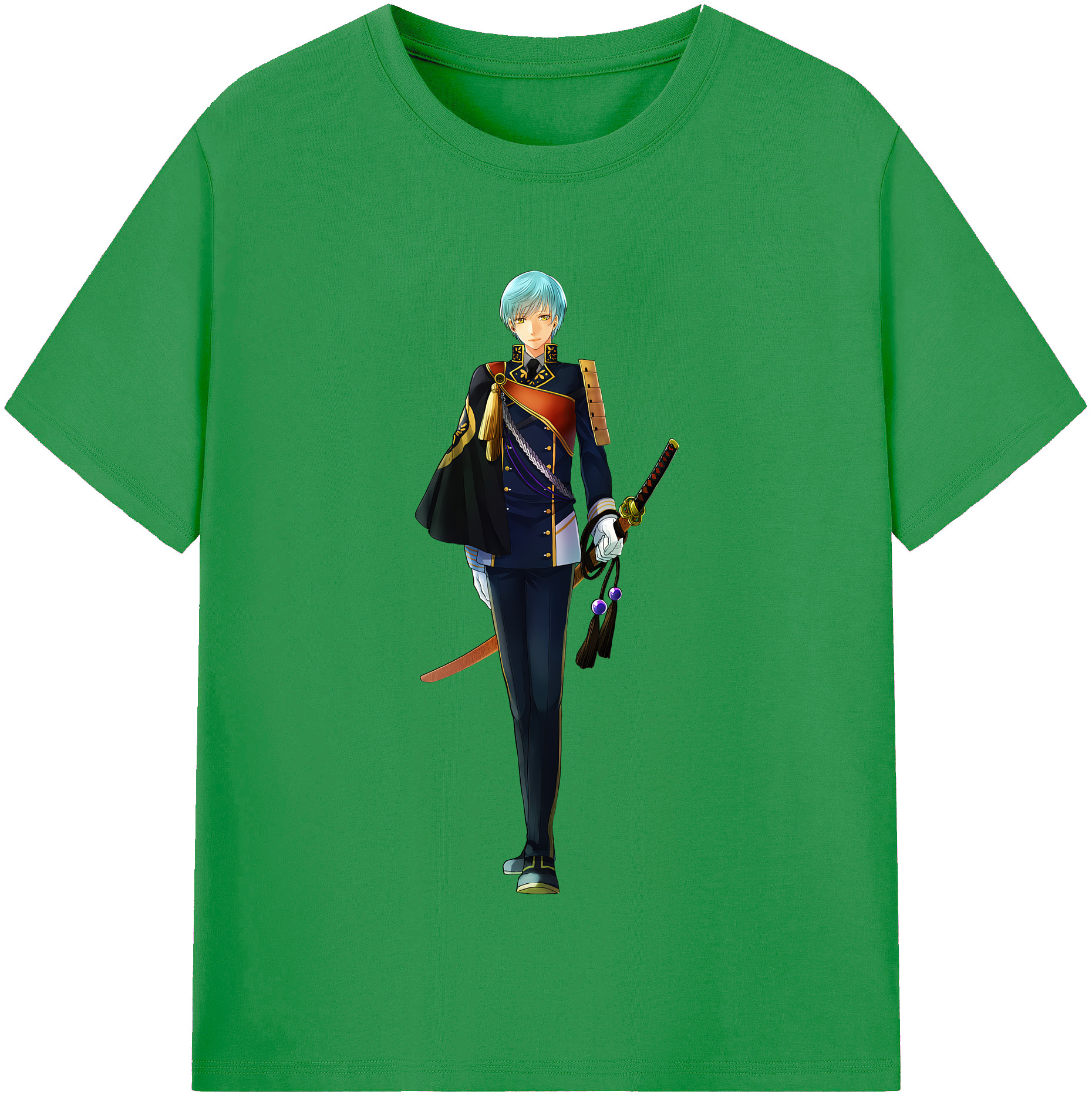 （画像用） 刀剣乱舞 Touken Ranbu レディースカジュアルプリントTシャツ（綿100％）