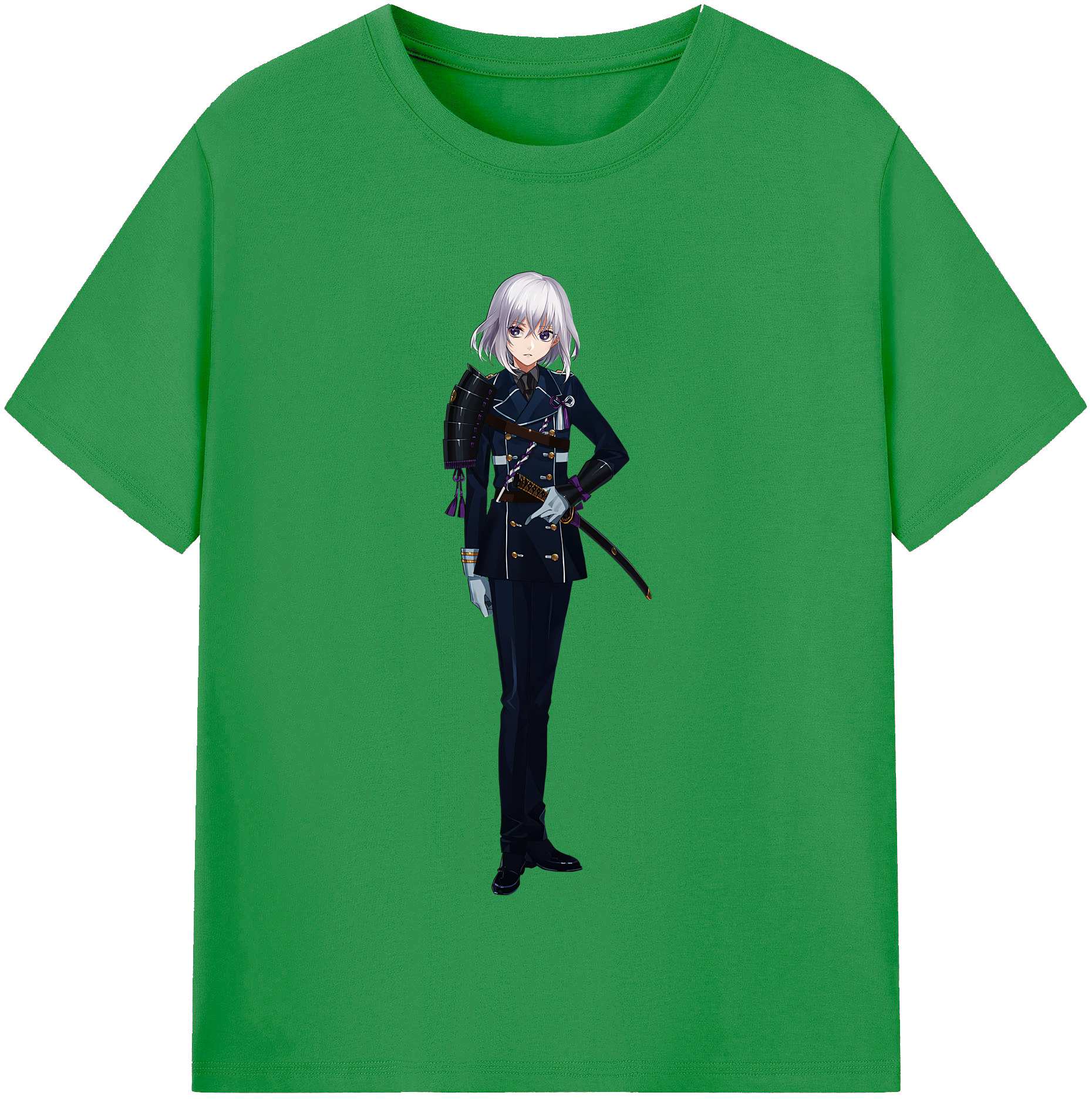 （画像用） 刀剣乱舞 Touken Ranbu レディースカジュアルプリントTシャツ（綿100％）