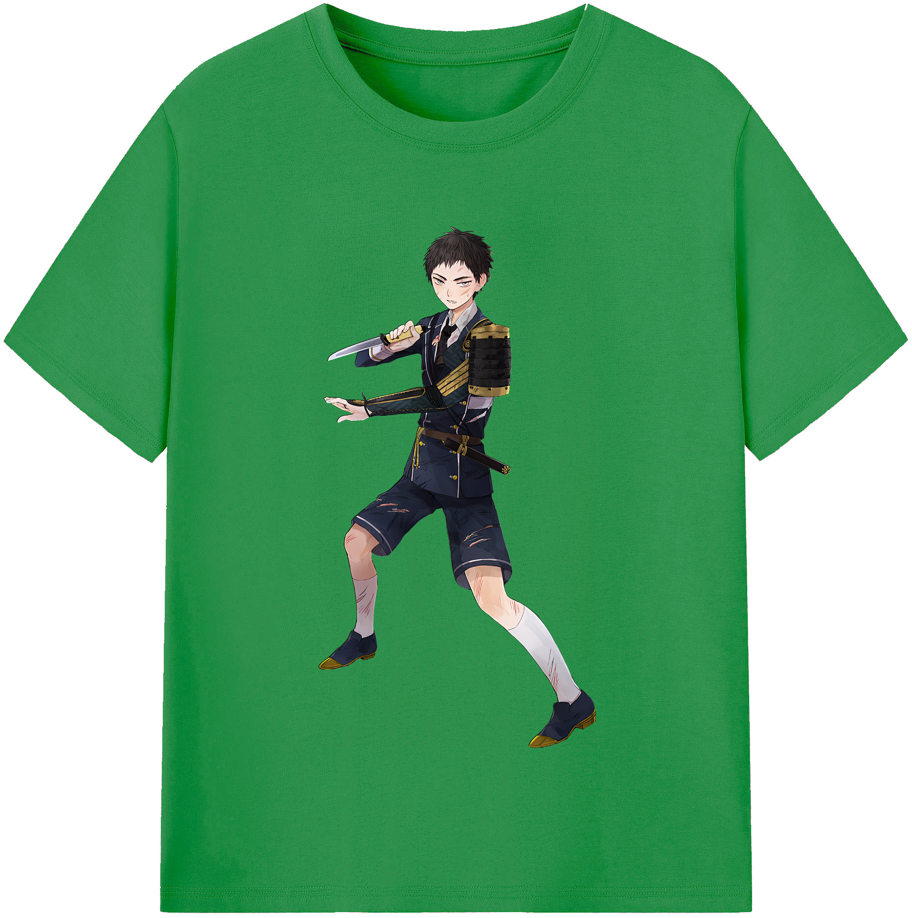 （画像用） 刀剣乱舞 Touken Ranbu レディースカジュアルプリントTシャツ（綿100％）
